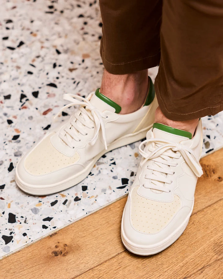 Minuit Sur Terre Herren vegan Sneaker Max Elfenbein