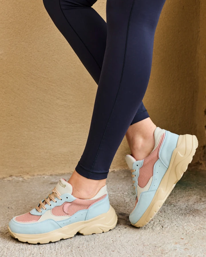 Minuit Sur Terre Damen vegan Sneaker Nuvia Pastell