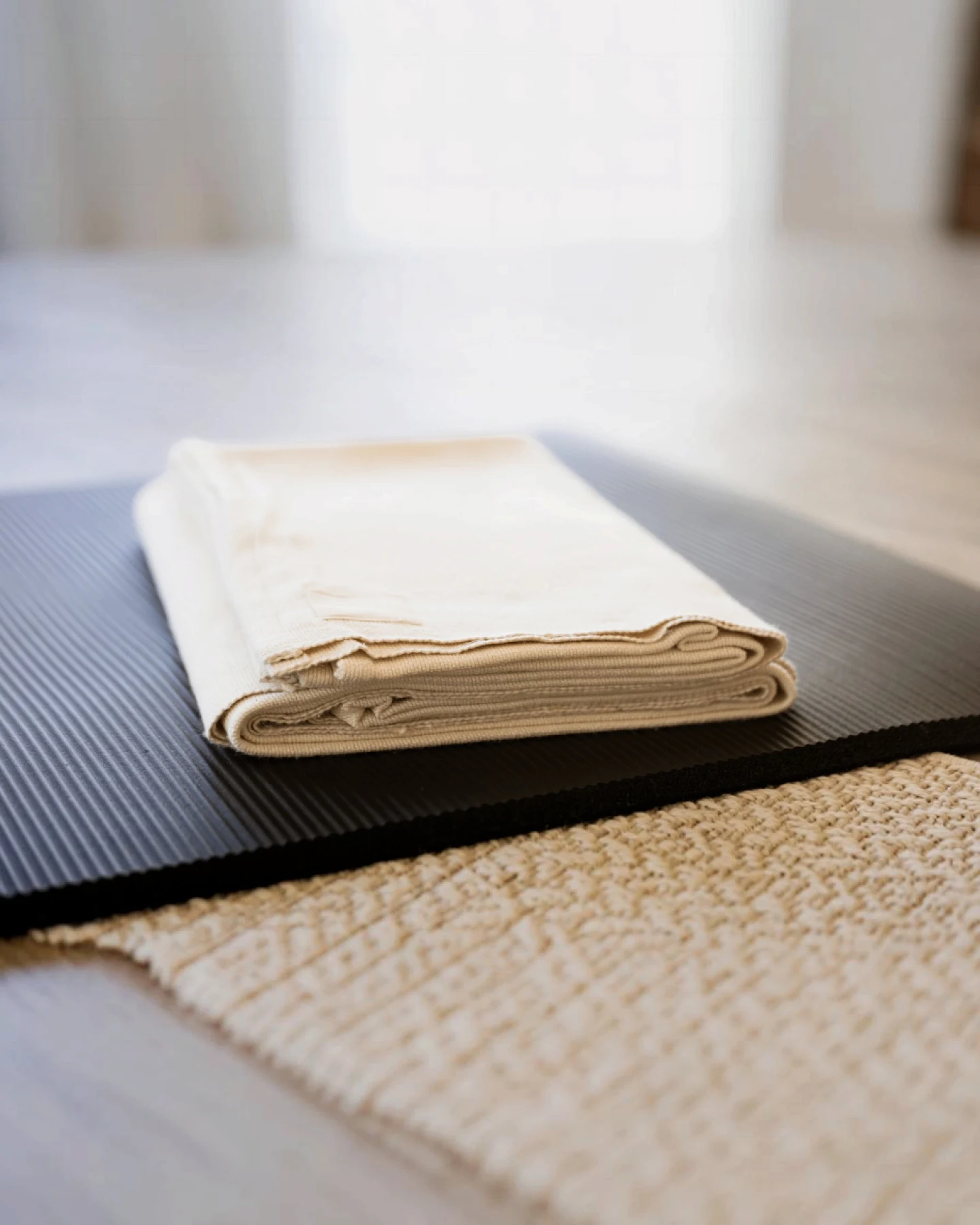 b halfmoon Everyday Blanket - Natural – Ansicht 2