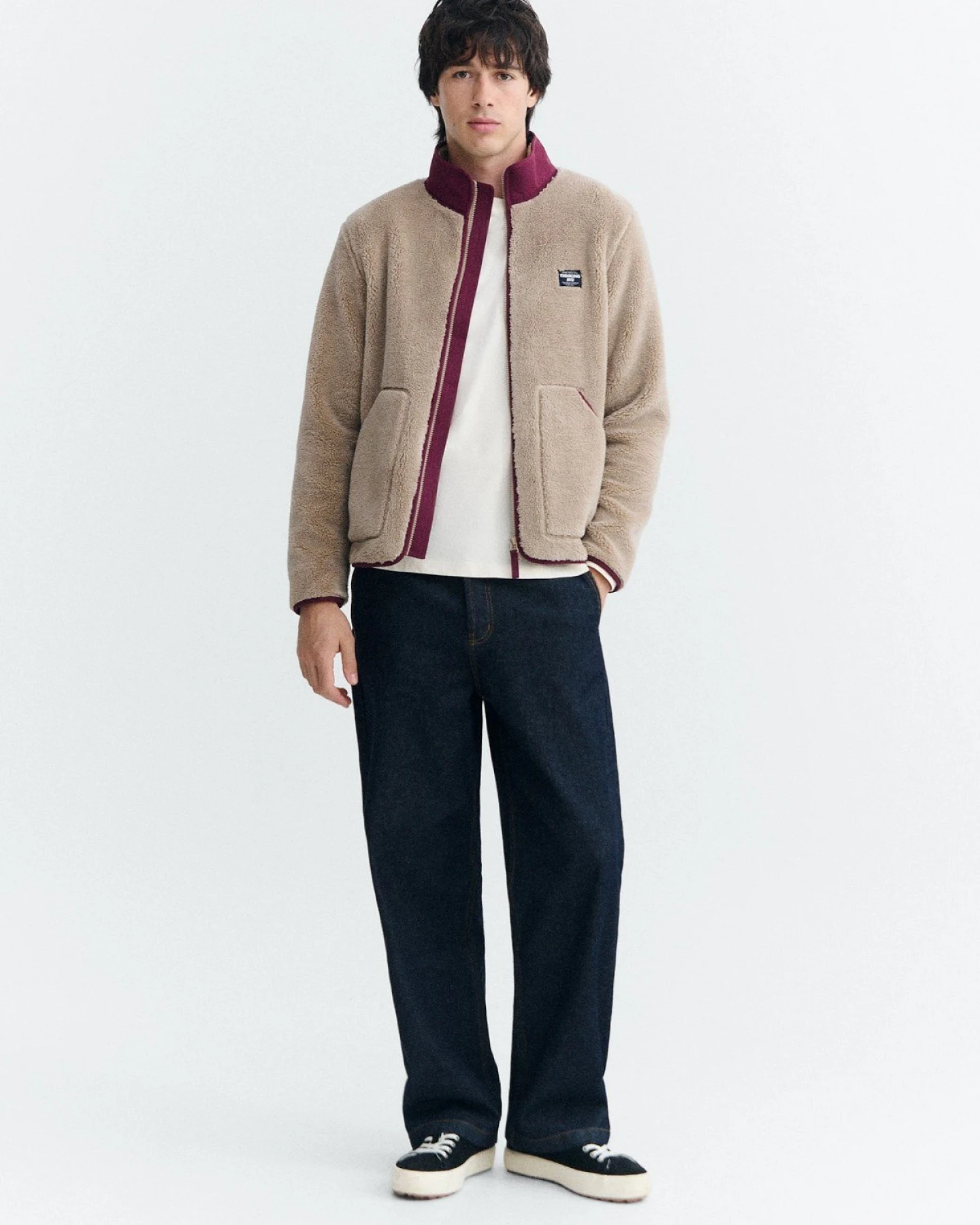 Fleecejacke Marcos Braun – Ansicht 4