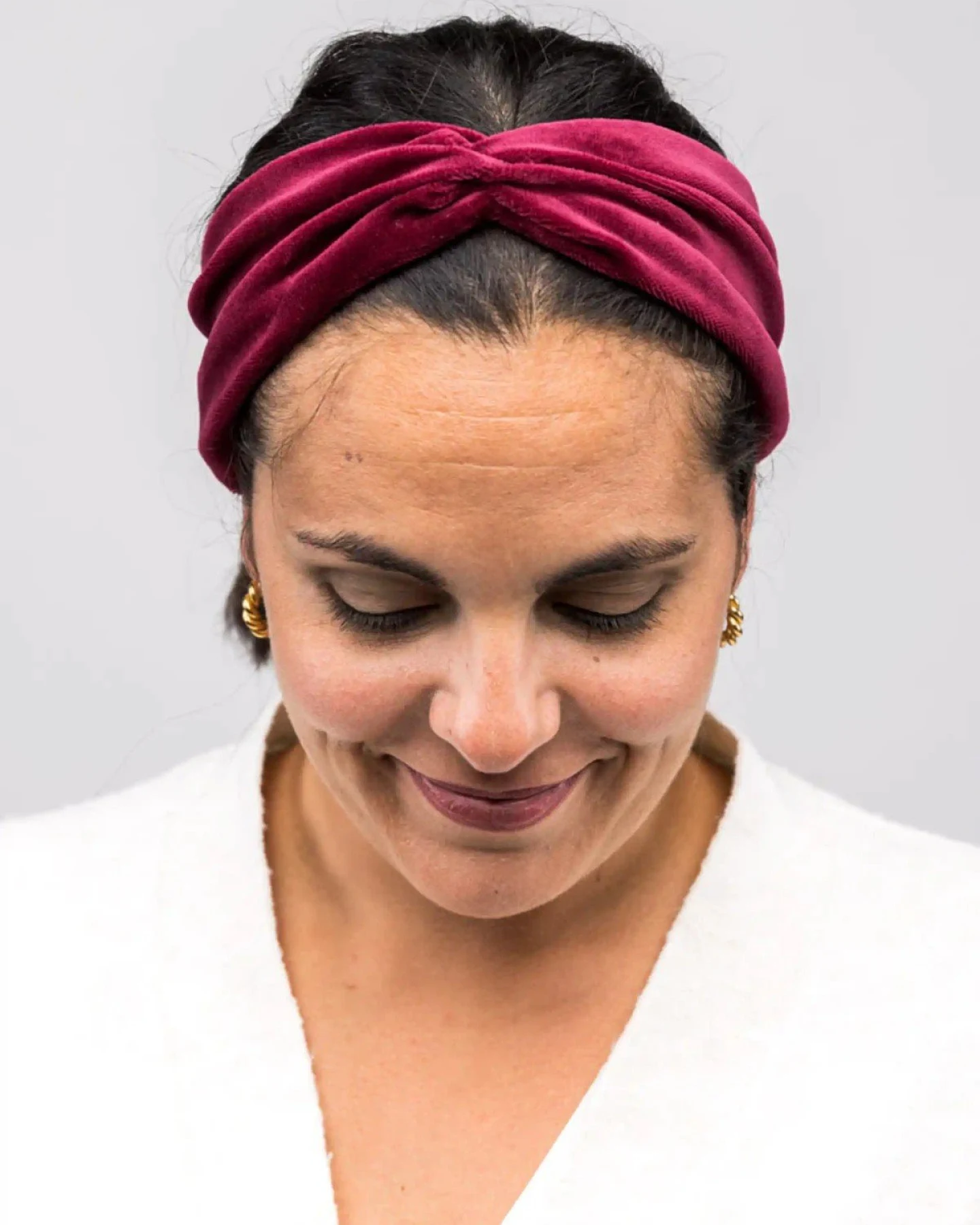 Haarband Bow Bio Samt – Ansicht 3