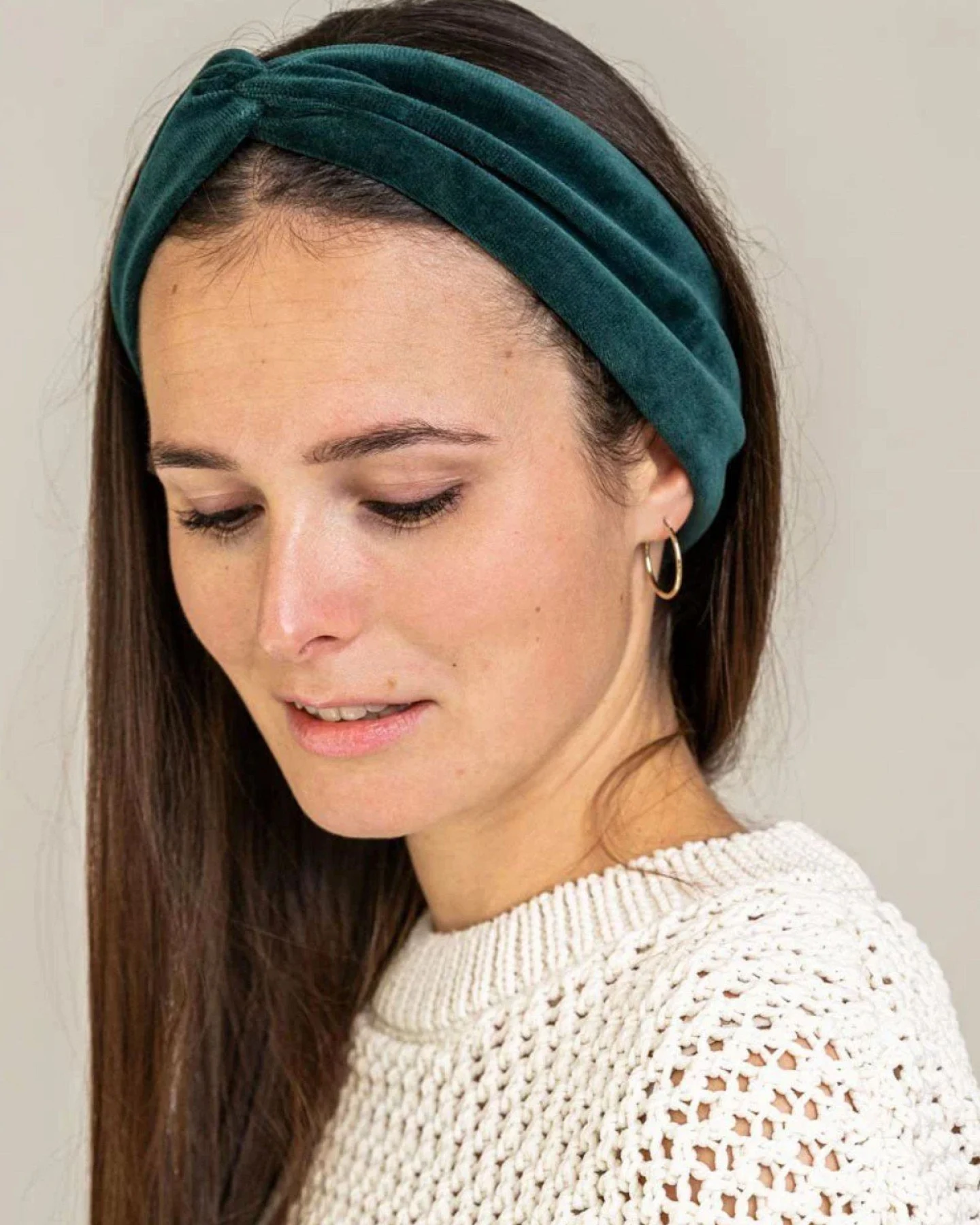 Haarband Bow Bio Samt – Ansicht 6