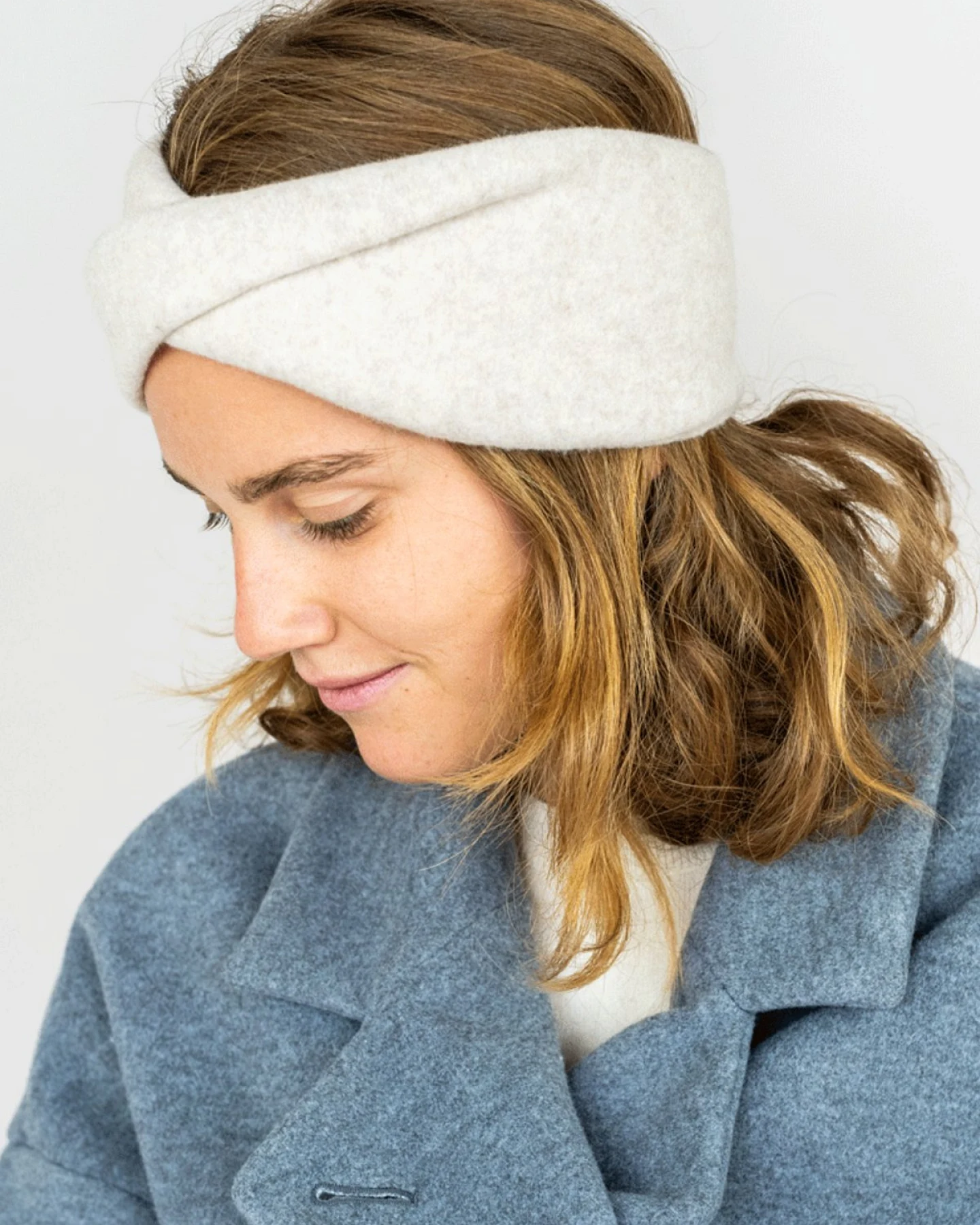 Stirnband Twist Fleece – Ansicht 2