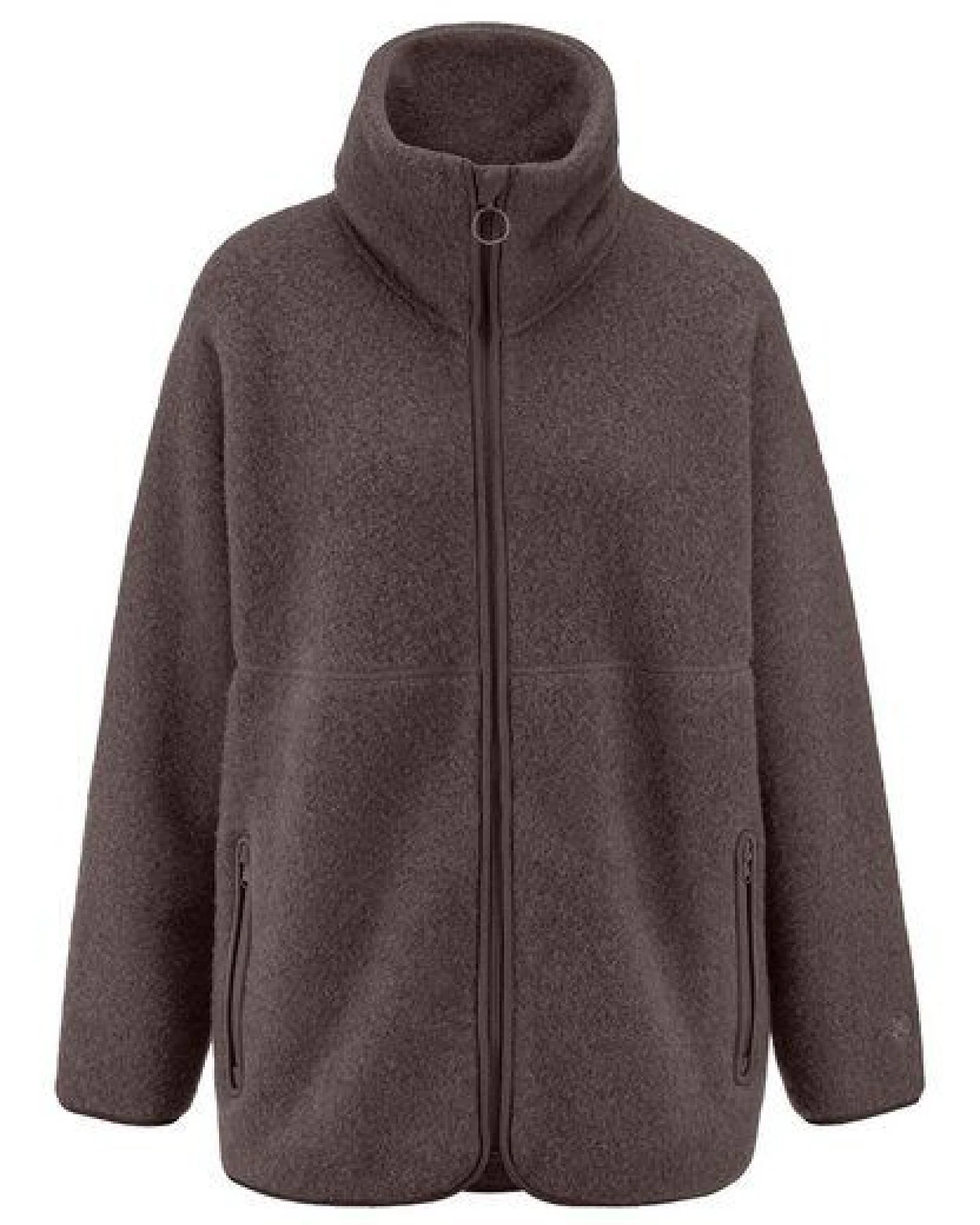 hessnatur Wollfleece Jacke Oversized aus reiner Bio-Merinowolle – Ansicht 3