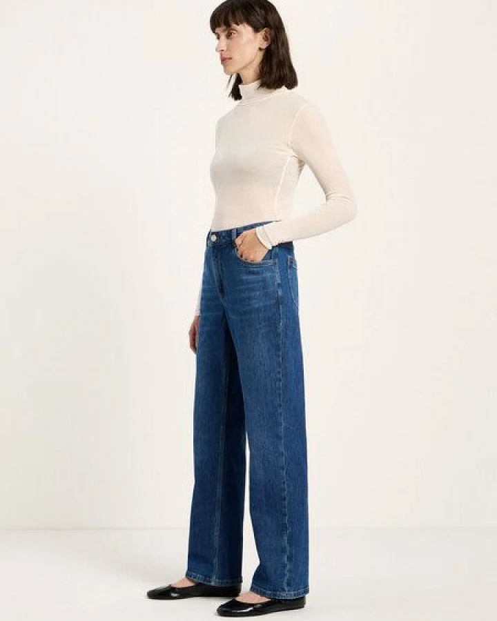 LANIUS Straight Jeans "SAGE" (GOTS) aus Bio-Baumwolle