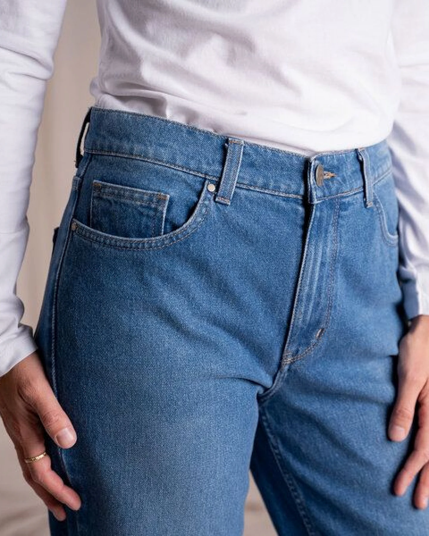Vresh Clothing Stevie - Boyfriend Jeans aus Biobaumwolle – Ansicht 4