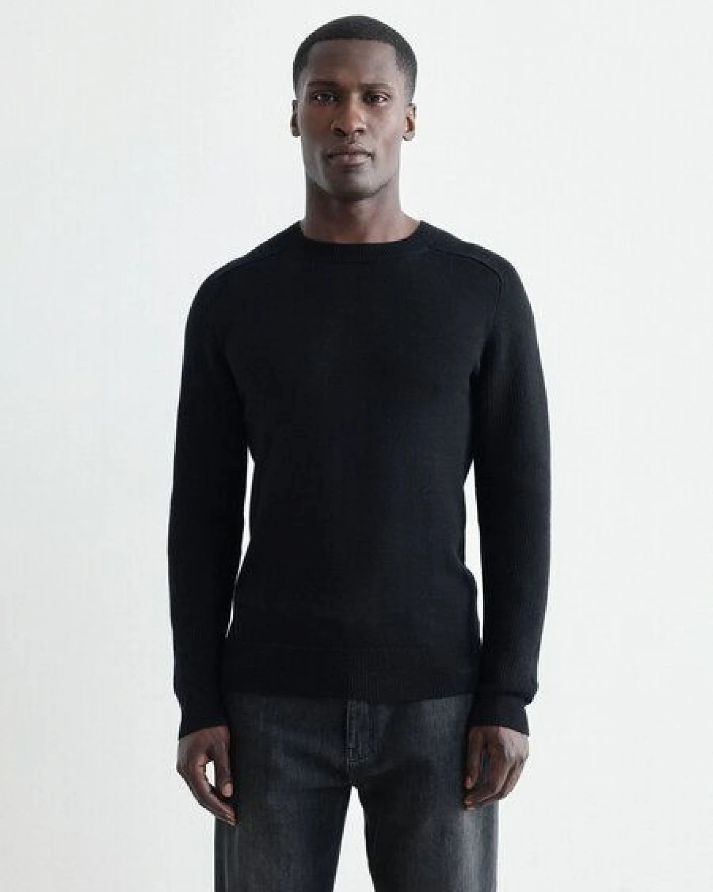 LANIUS Raglanpullover Regular (GOTS) aus Schurwolle – Ansicht 2