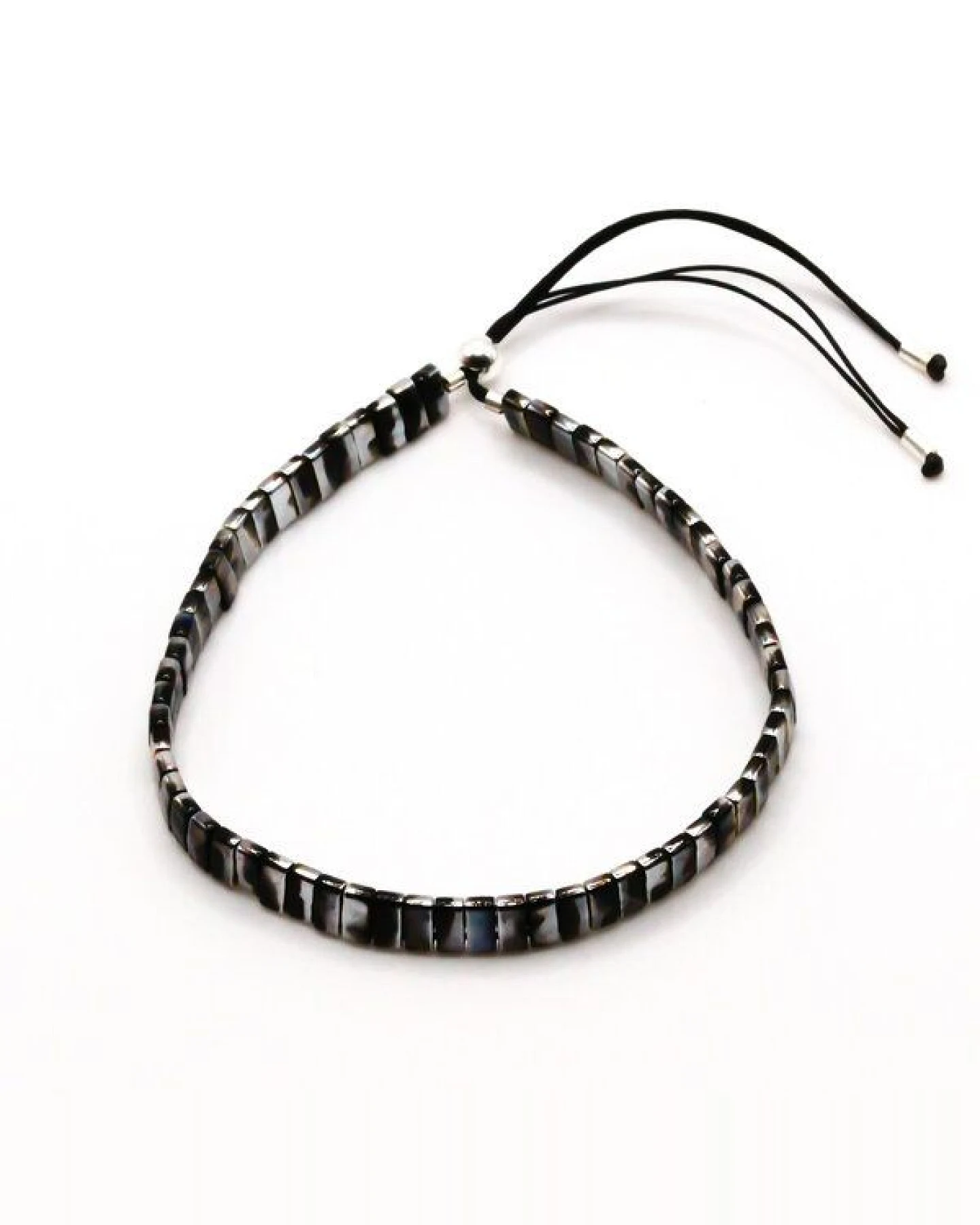 juni Schwarzes Armband-Set "Rogue" – Ansicht 3