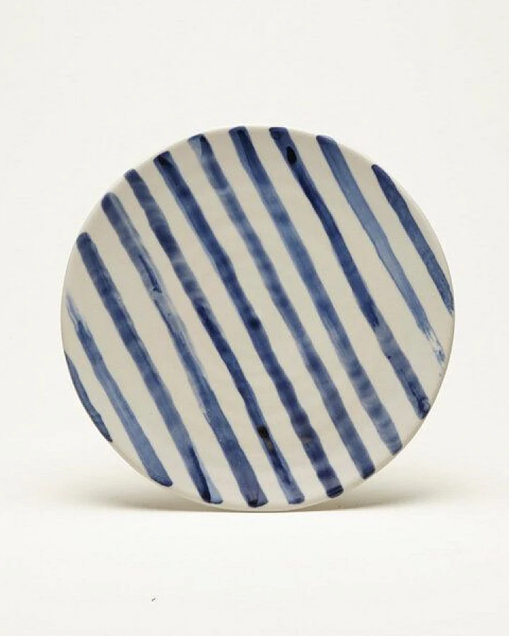 Blau-Weiß-Gestreift