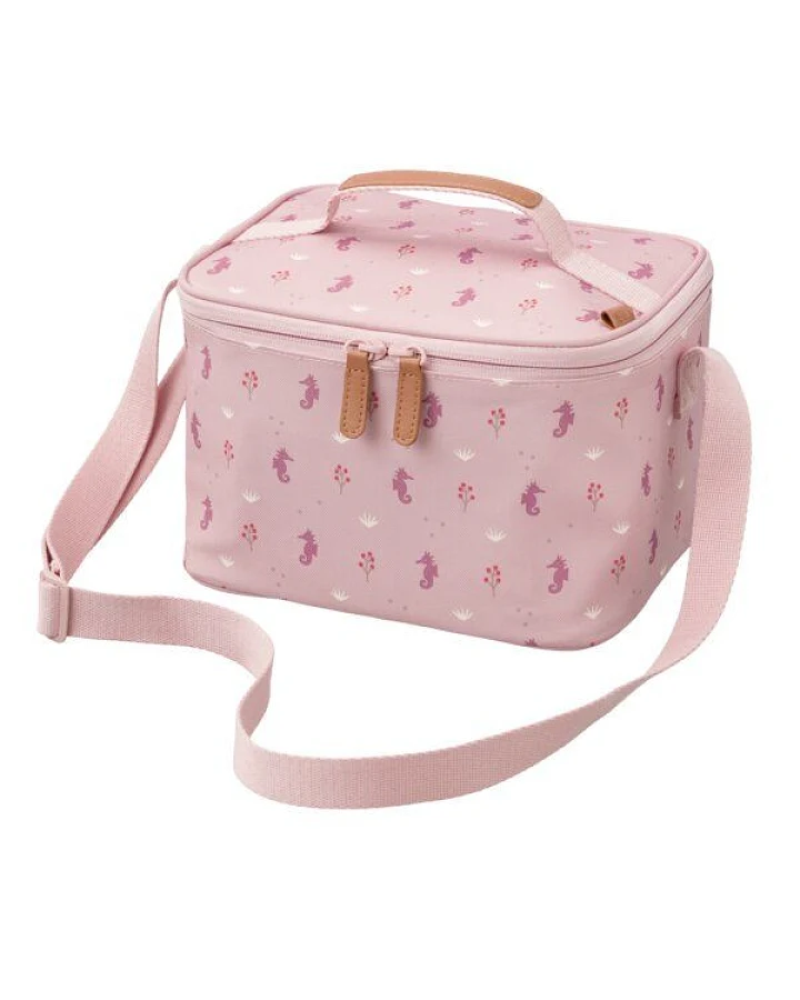Fresk Kühltasche groß – 22 × 17 × 15 cm, mit Schultergurt und Namensschild