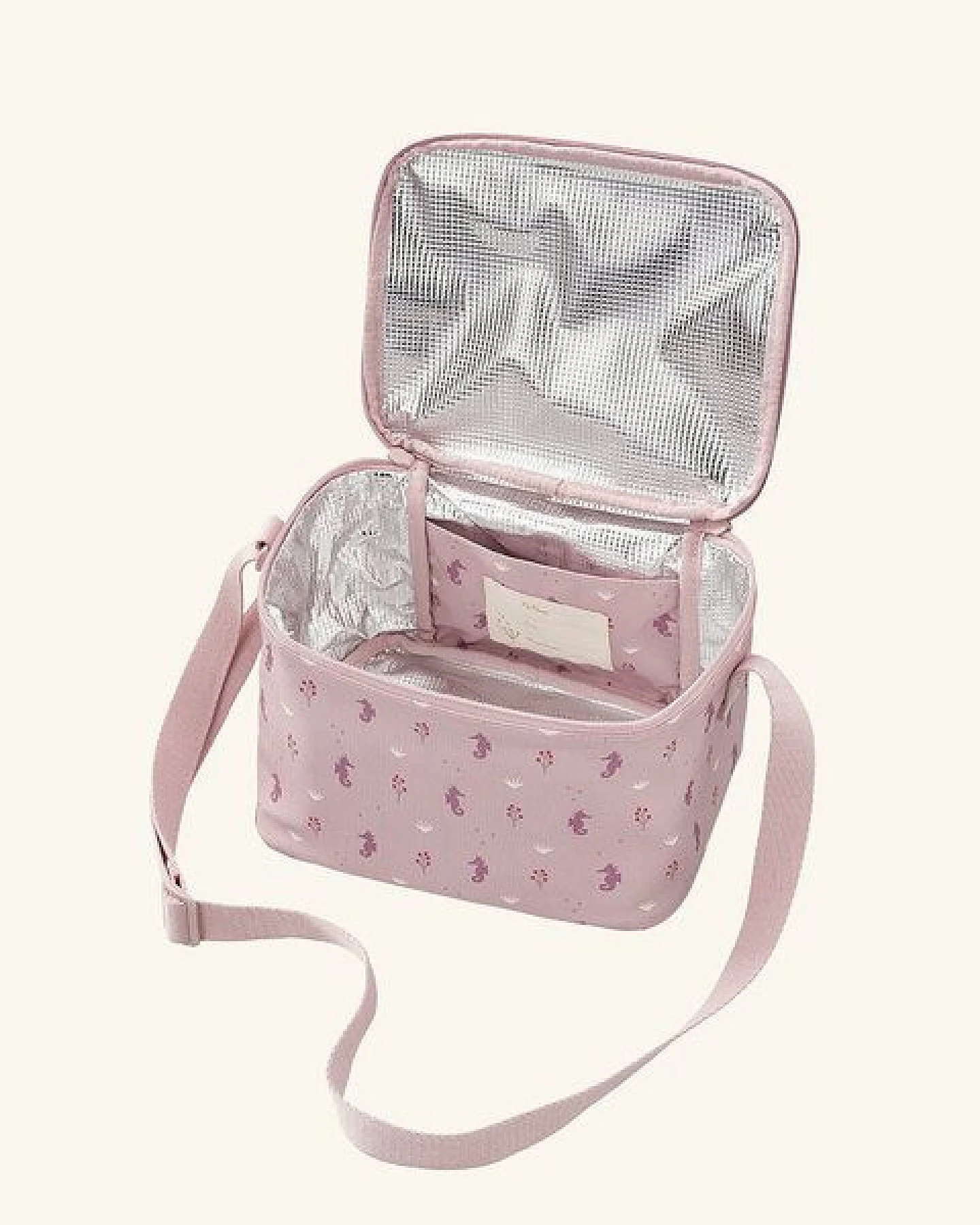 Fresk Kühltasche groß – 22 × 17 × 15 cm, mit Schultergurt und Namensschild – Ansicht 2
