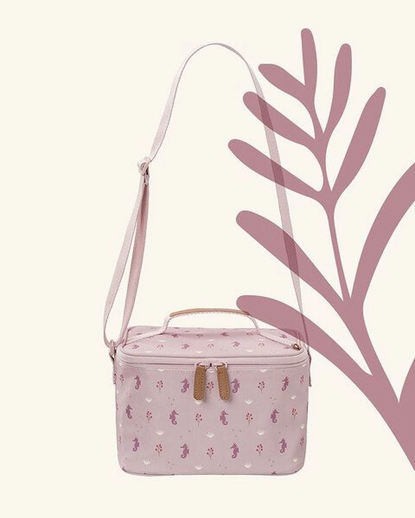 Fresk Kühltasche groß – 22 × 17 × 15 cm, mit Schultergurt und Namensschild – Ansicht 3