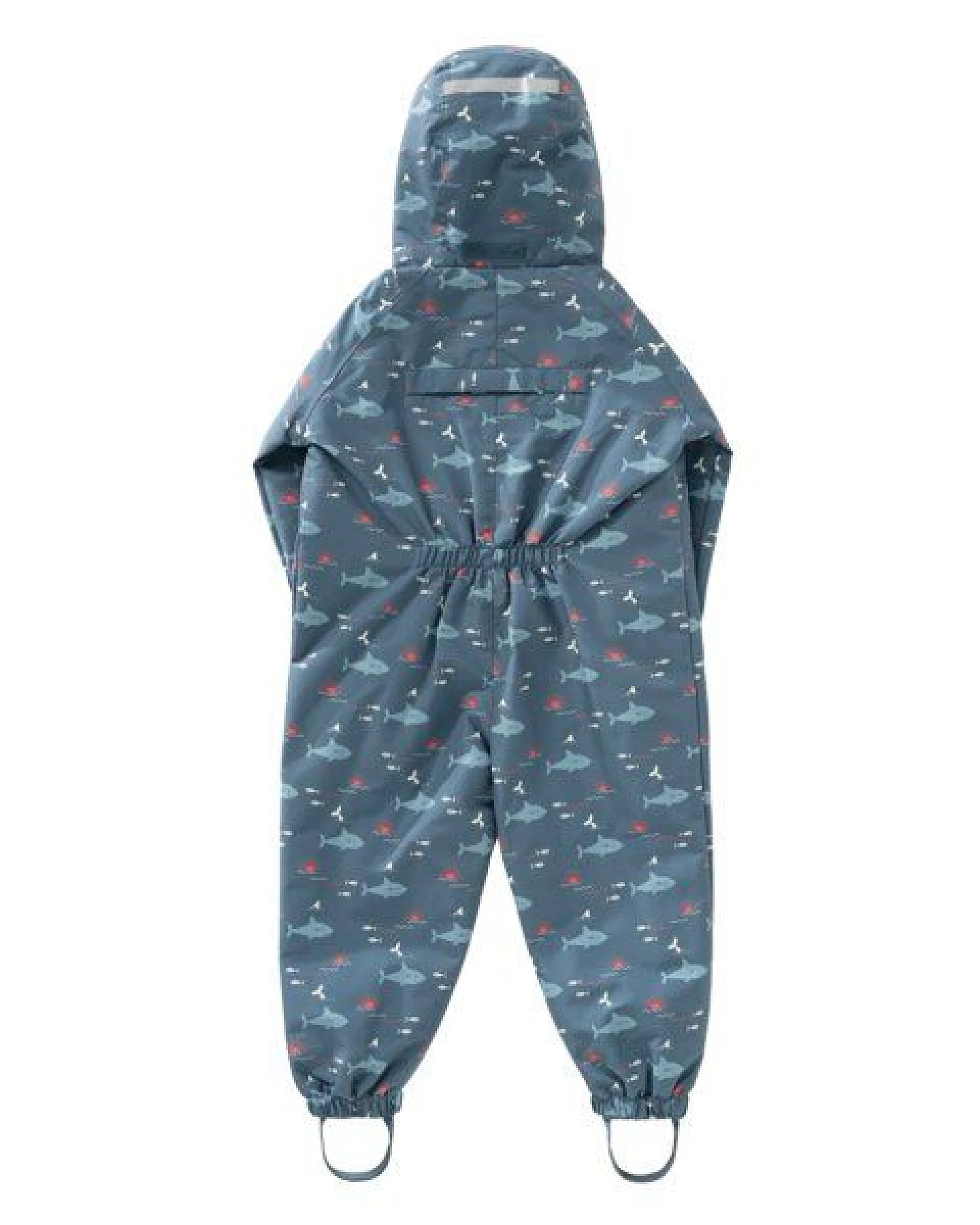 Fresk Regenanzug für Kinder – recyceltes Polyester, faltbar, Gr. 1–4 Jahre – Ansicht 2