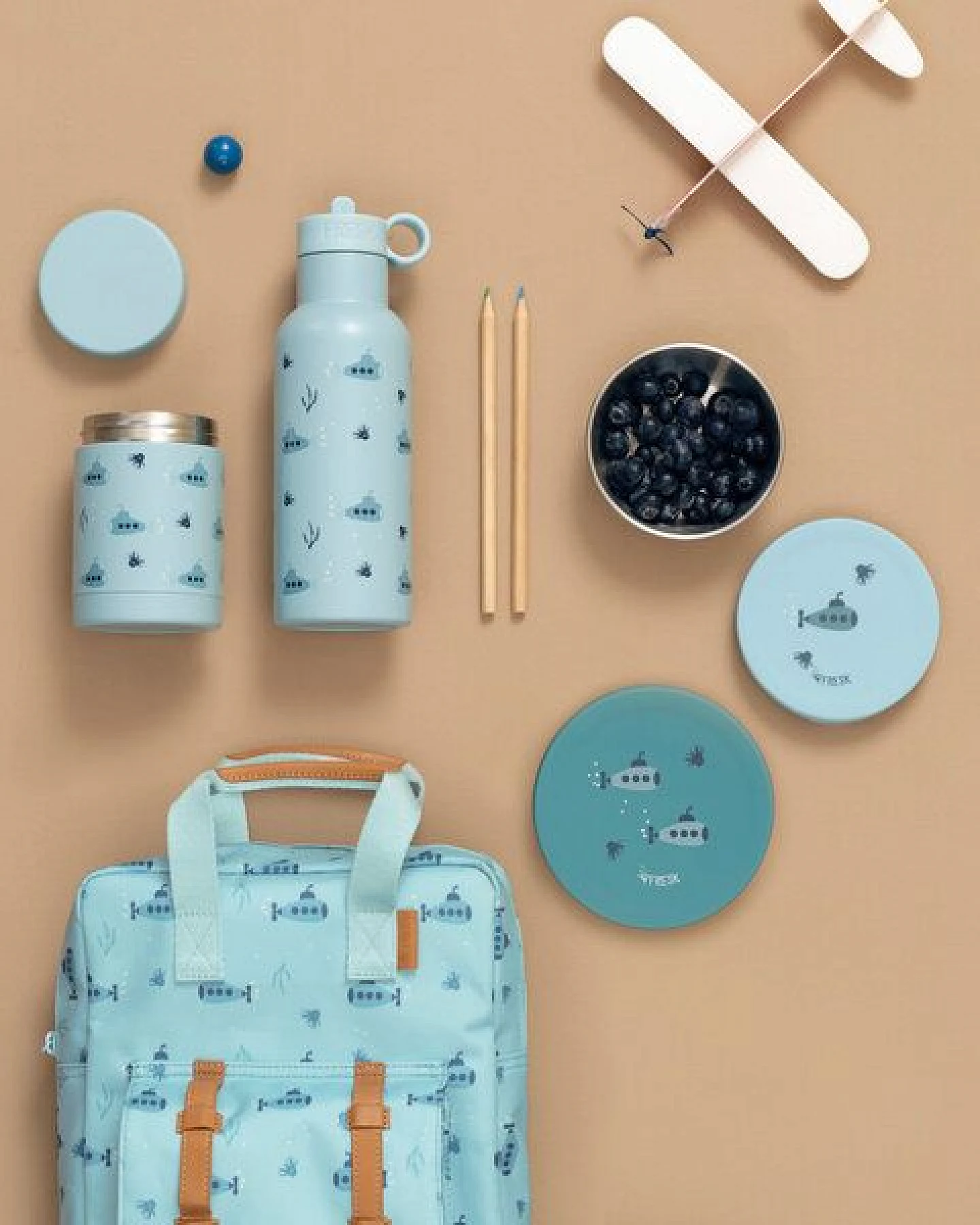 Fresk Snackbox-Set für Kinder – 2 Edelstahldosen mit Silikondeckel – Ansicht 3