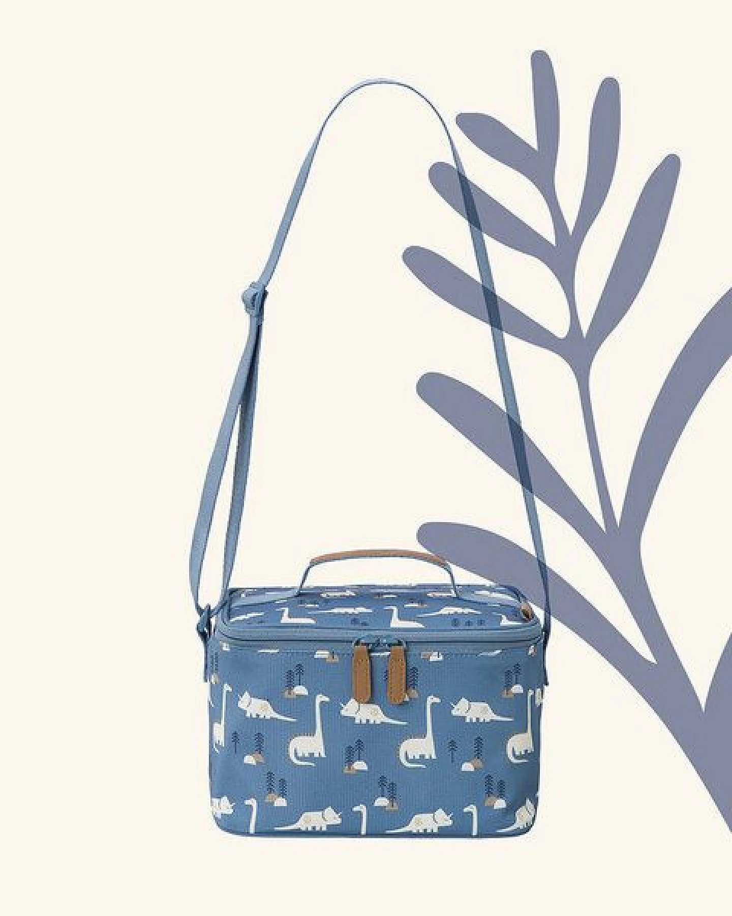 Fresk Kühltasche groß – 22 × 17 × 15 cm, mit Schultergurt und Namensschild – Ansicht 3