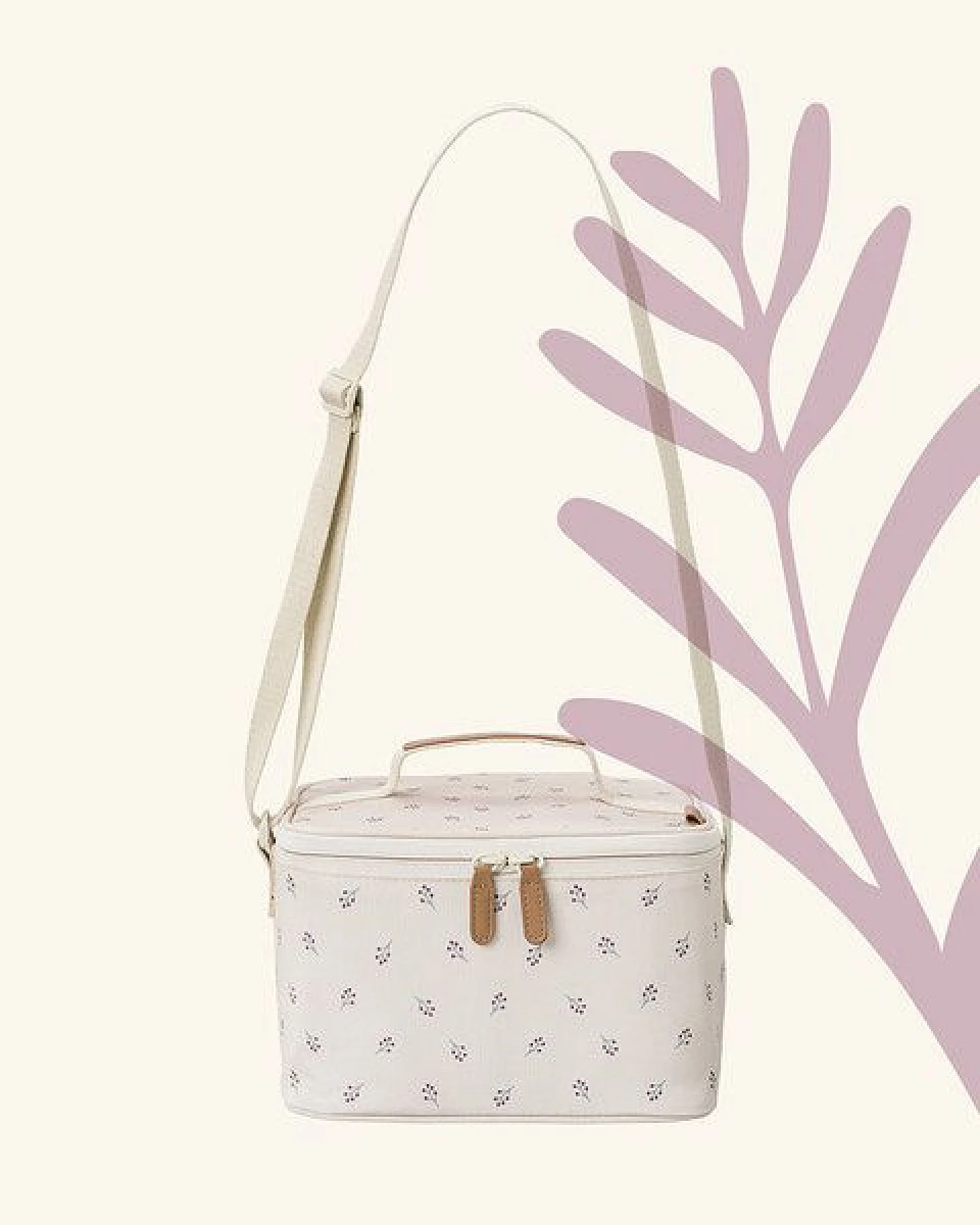 Fresk Kühltasche groß – 22 × 17 × 15 cm, mit Schultergurt und Namensschild – Ansicht 3