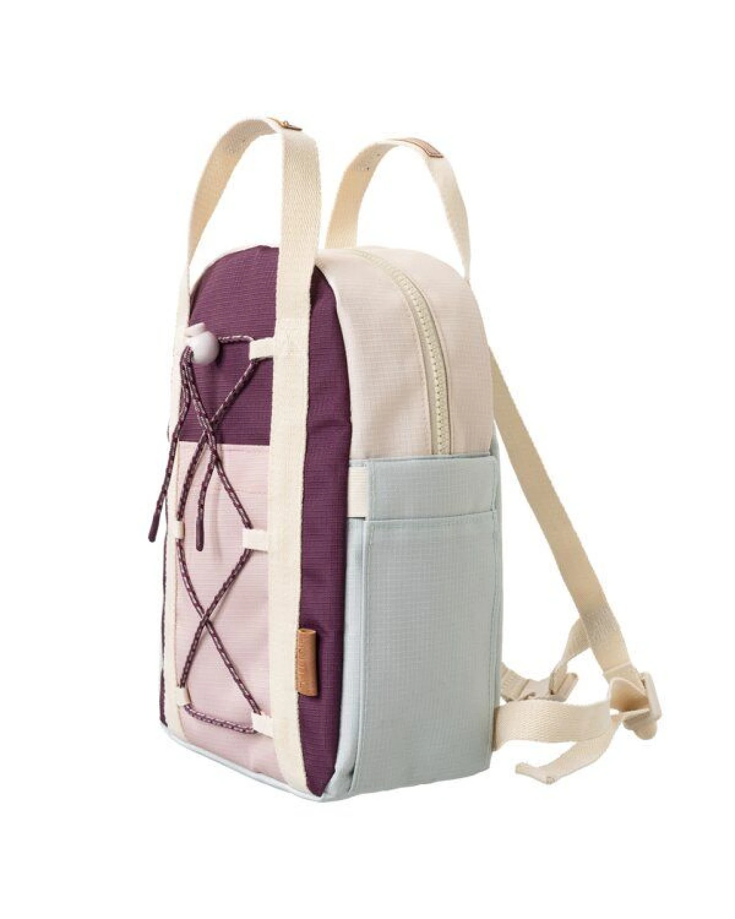 Fresk Kinderrucksack Outdoors klein – Colourblock mit Brustgurt – Ansicht 2