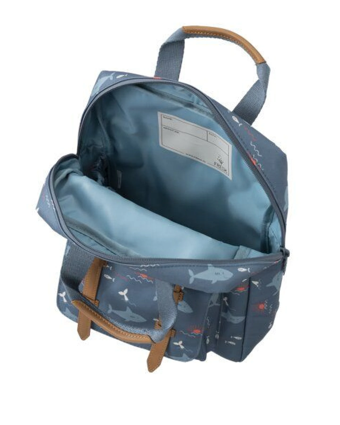Fresk Kinderrucksack 28 × 21 × 8 cm – wasserabweisend, mit Namensschild – Ansicht 2