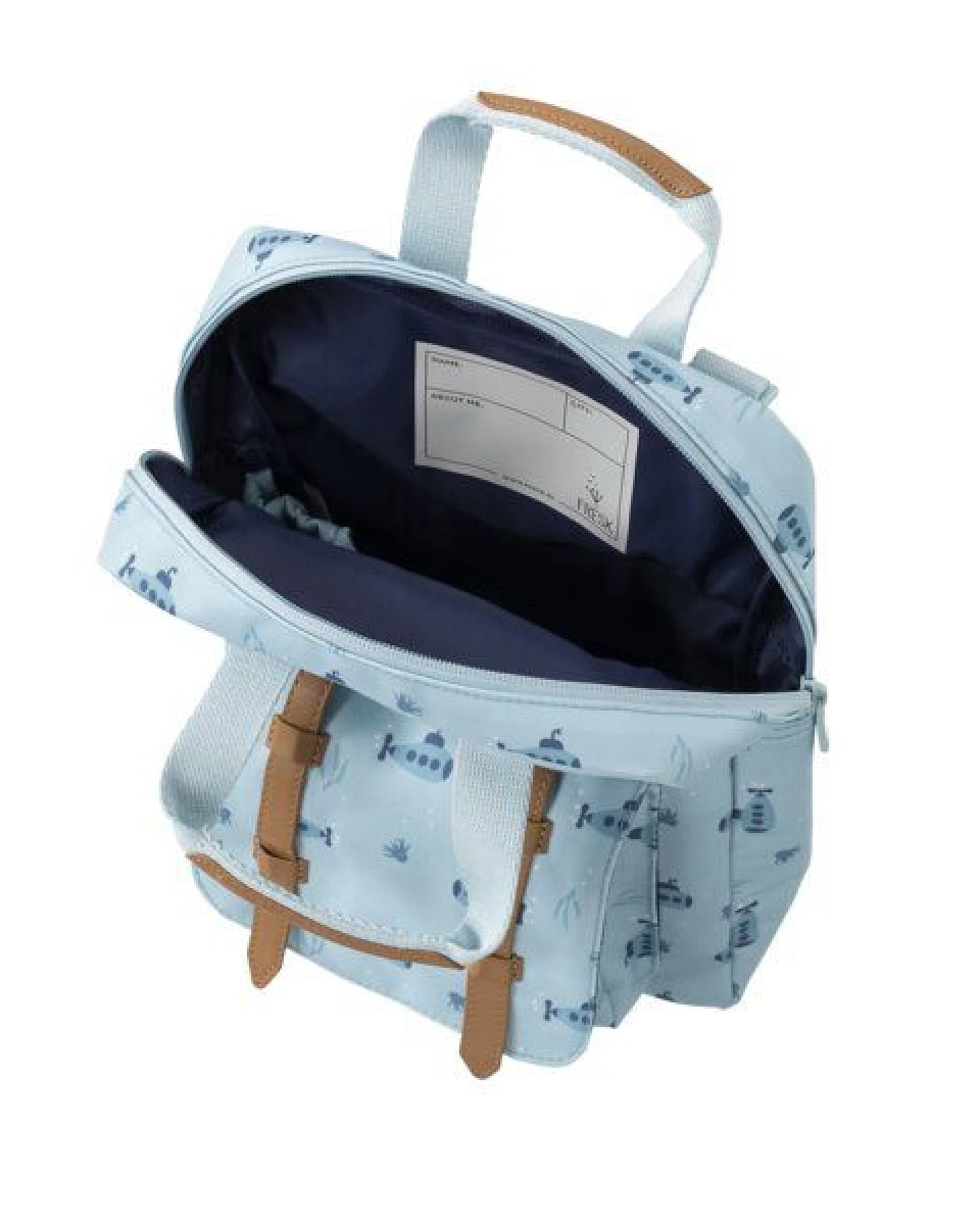 Fresk Kinderrucksack 28 × 21 × 8 cm – wasserabweisend, mit Namensschild – Ansicht 3