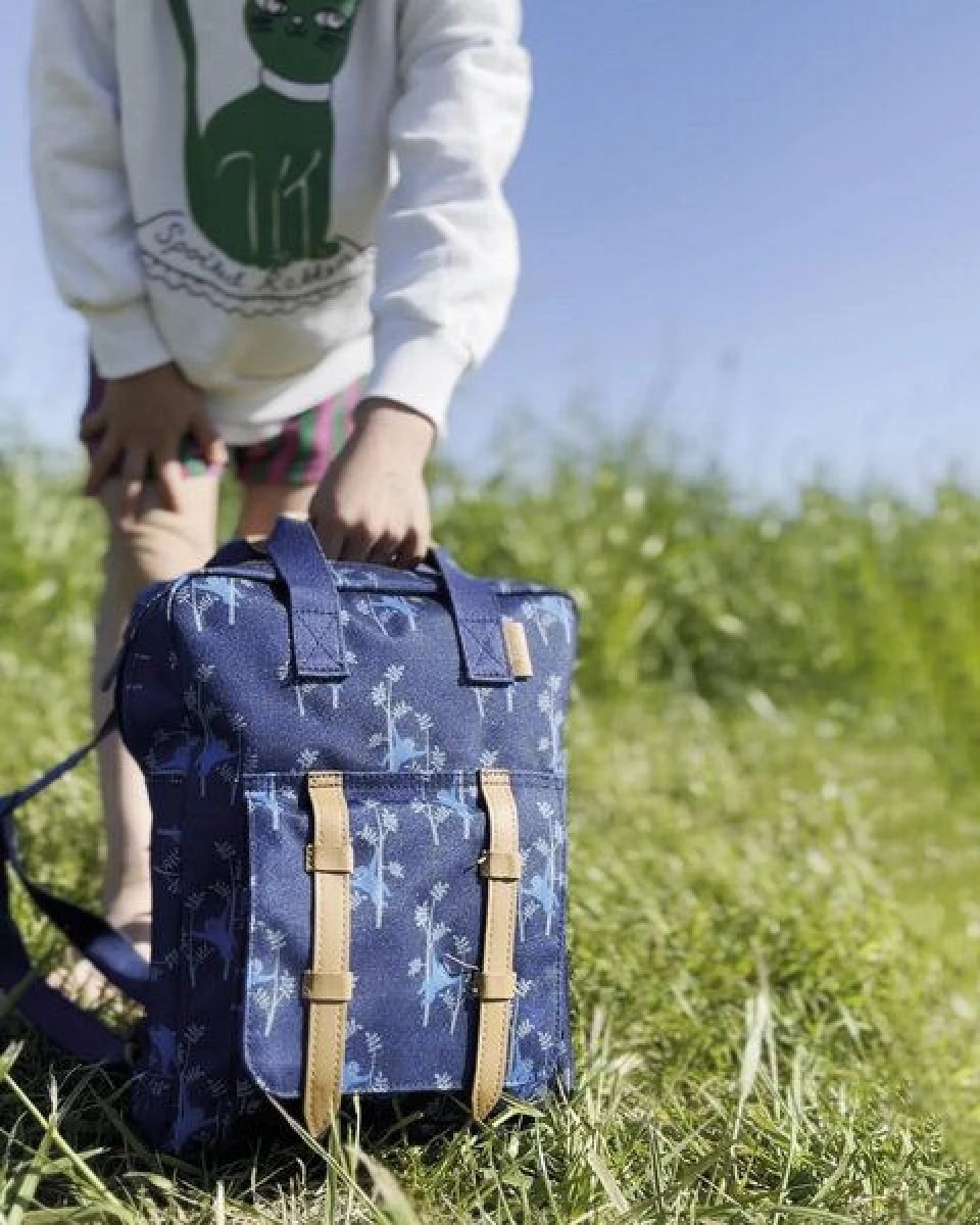 Fresk Kinderrucksack 28 × 21 × 8 cm – wasserabweisend, mit Namensschild – Ansicht 3