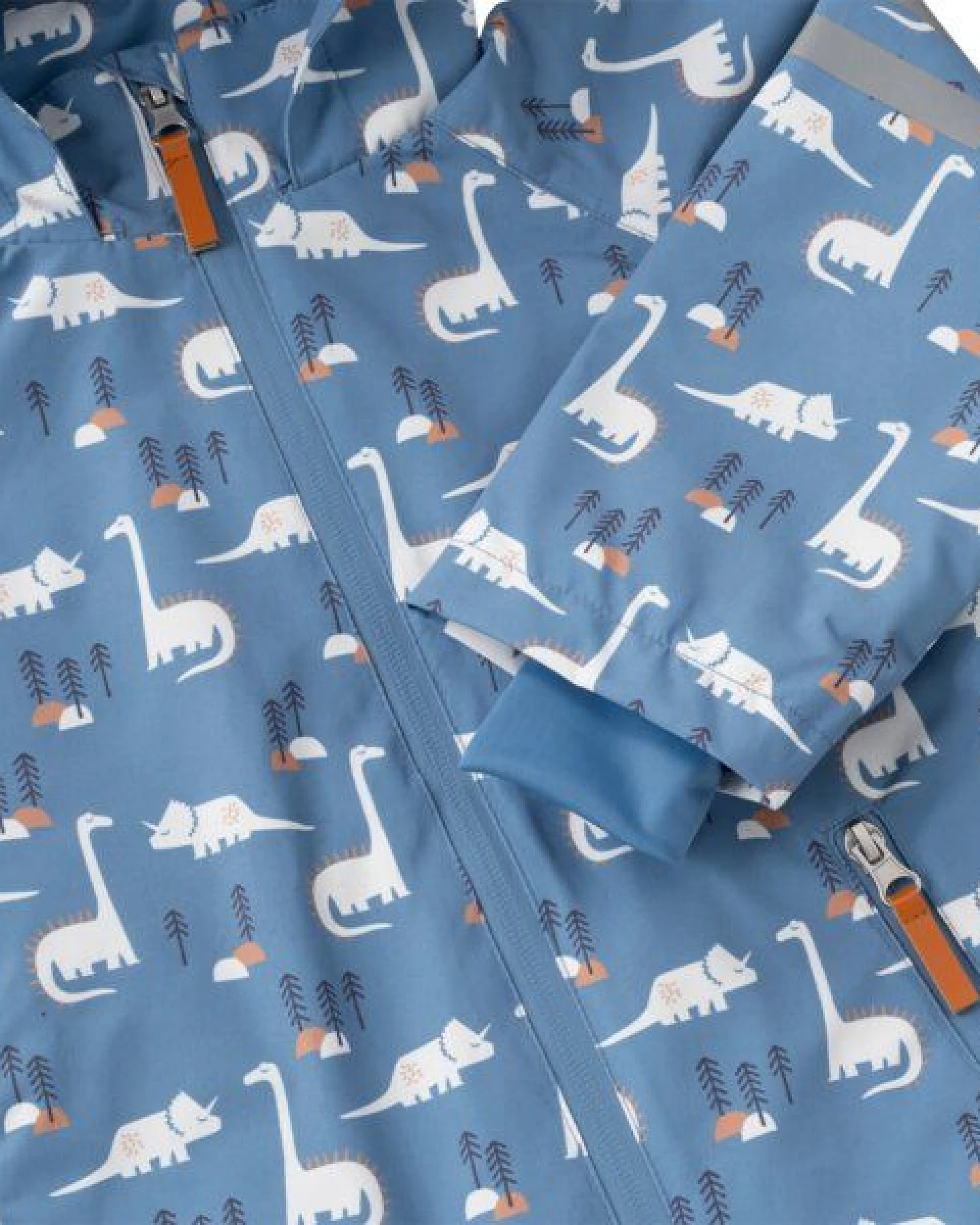 Fresk Regenanzug für Kinder – recyceltes Polyester, faltbar, Gr. 1–4 Jahre – Ansicht 3