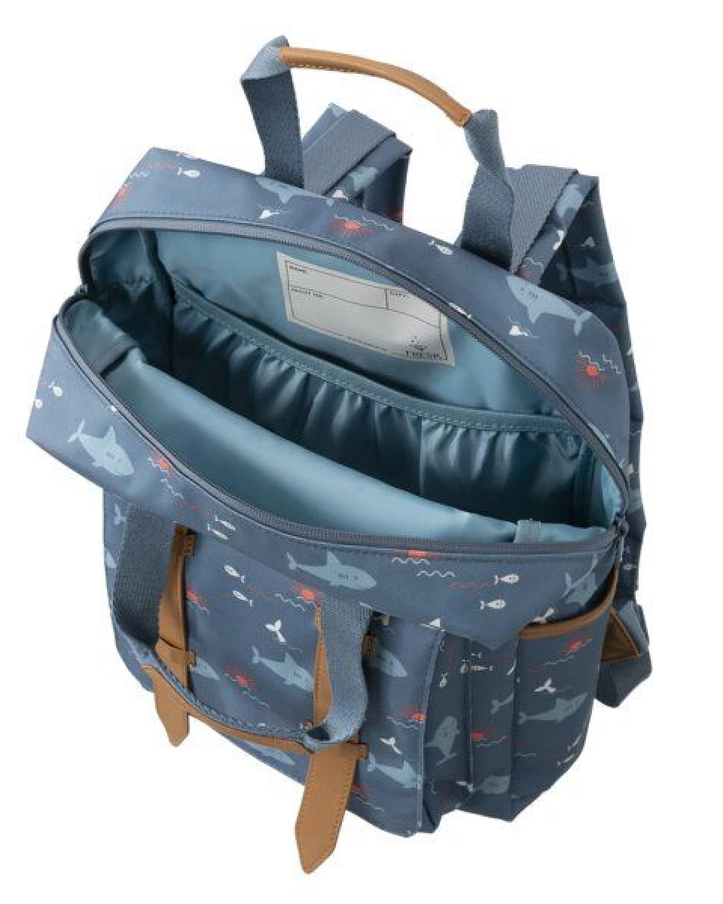 Fresk Schulrucksack 36 × 26 × 10 cm – wasserabweisend, mit Brustgurt – Ansicht 2