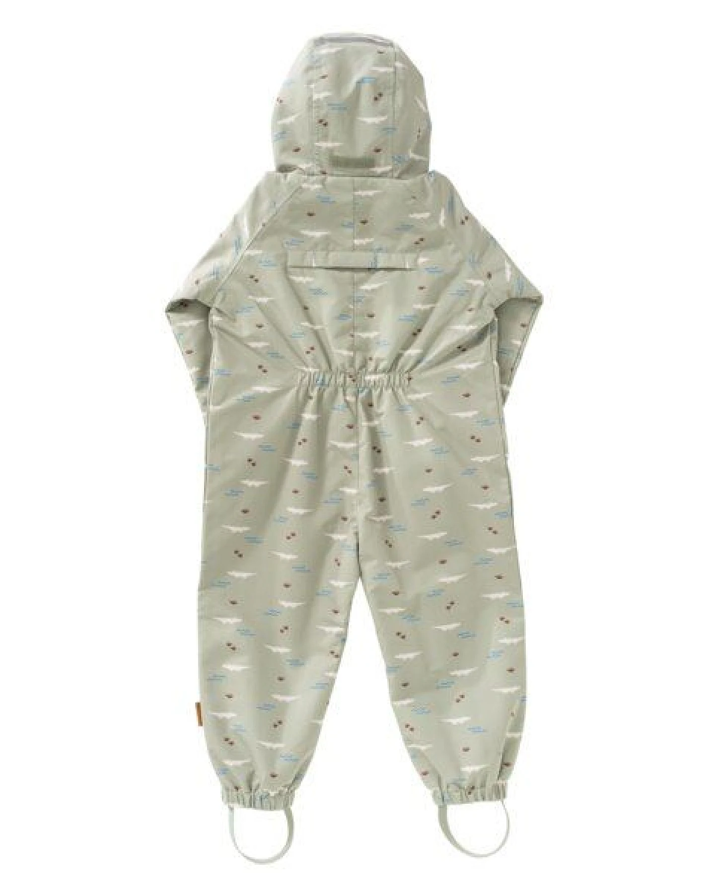 Fresk Regenanzug für Kinder – recyceltes Polyester, faltbar, Gr. 1–4 Jahre – Ansicht 3