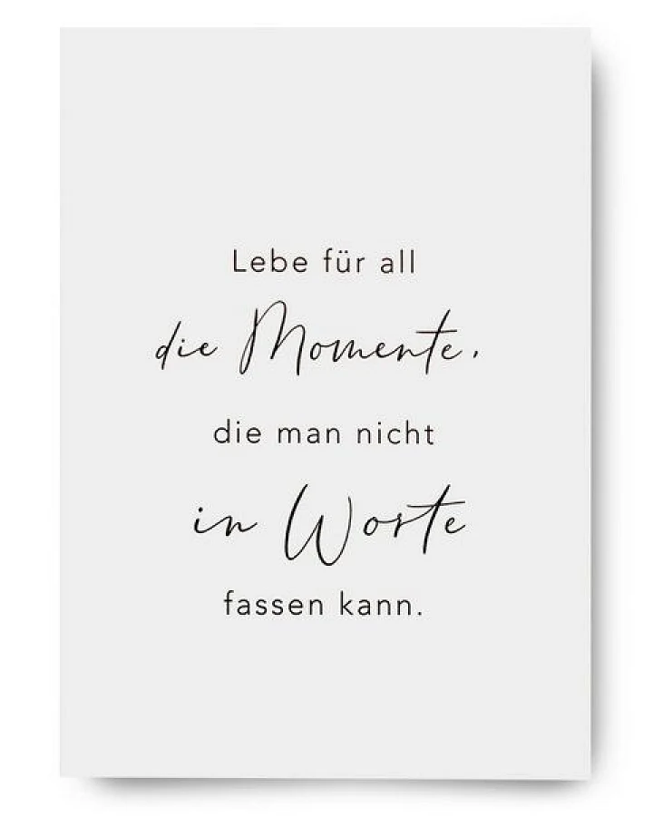 Eulenschnitt Spruchkarte A6