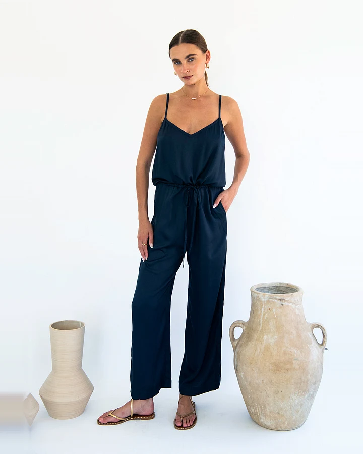 Neu Nomads Damen vegan Jumpsuit Melbourne Mitternacht