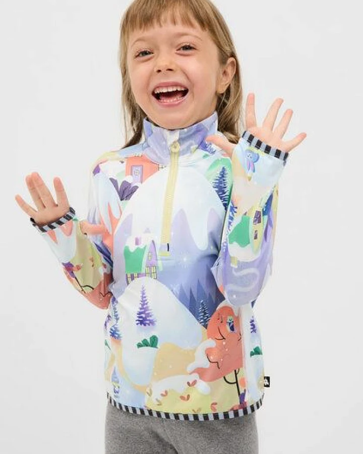 WeeDo Langarmshirt „Cosmo Pastelworld“