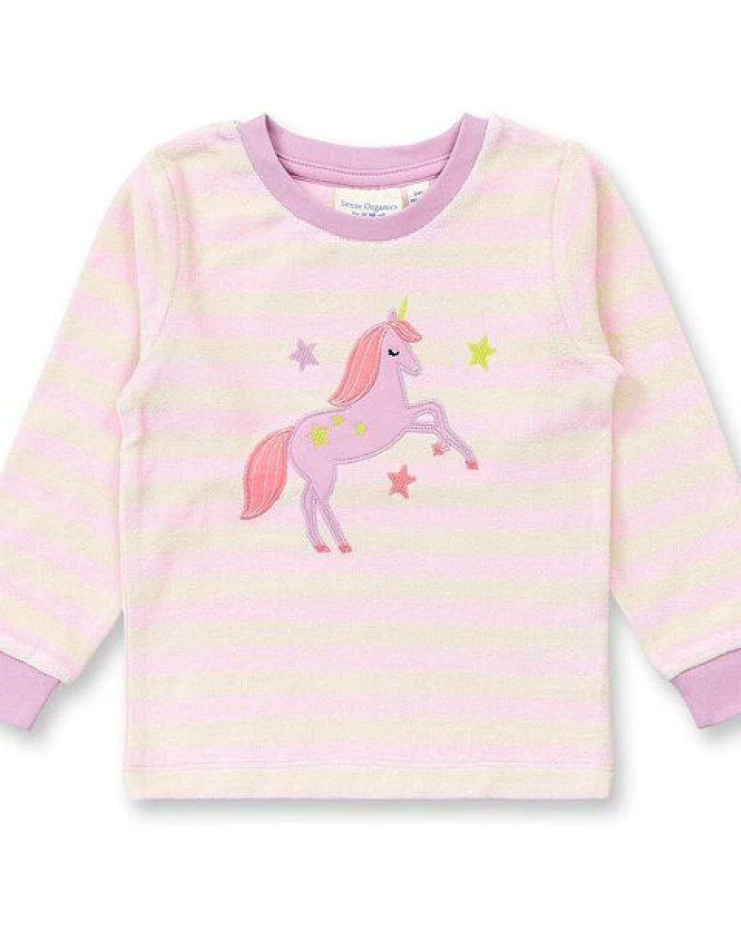 sense-organics Kinder Terry Schlafanzug, Modell LOHN JOHN TERRY – Ansicht 2