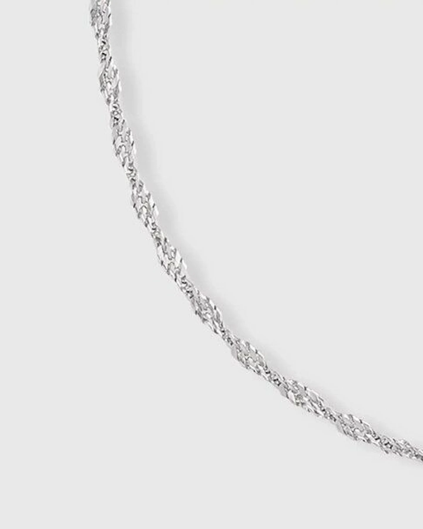 fejn jewelry Kette 'twisted chain' - gedrehte Gliederkette – Ansicht 2