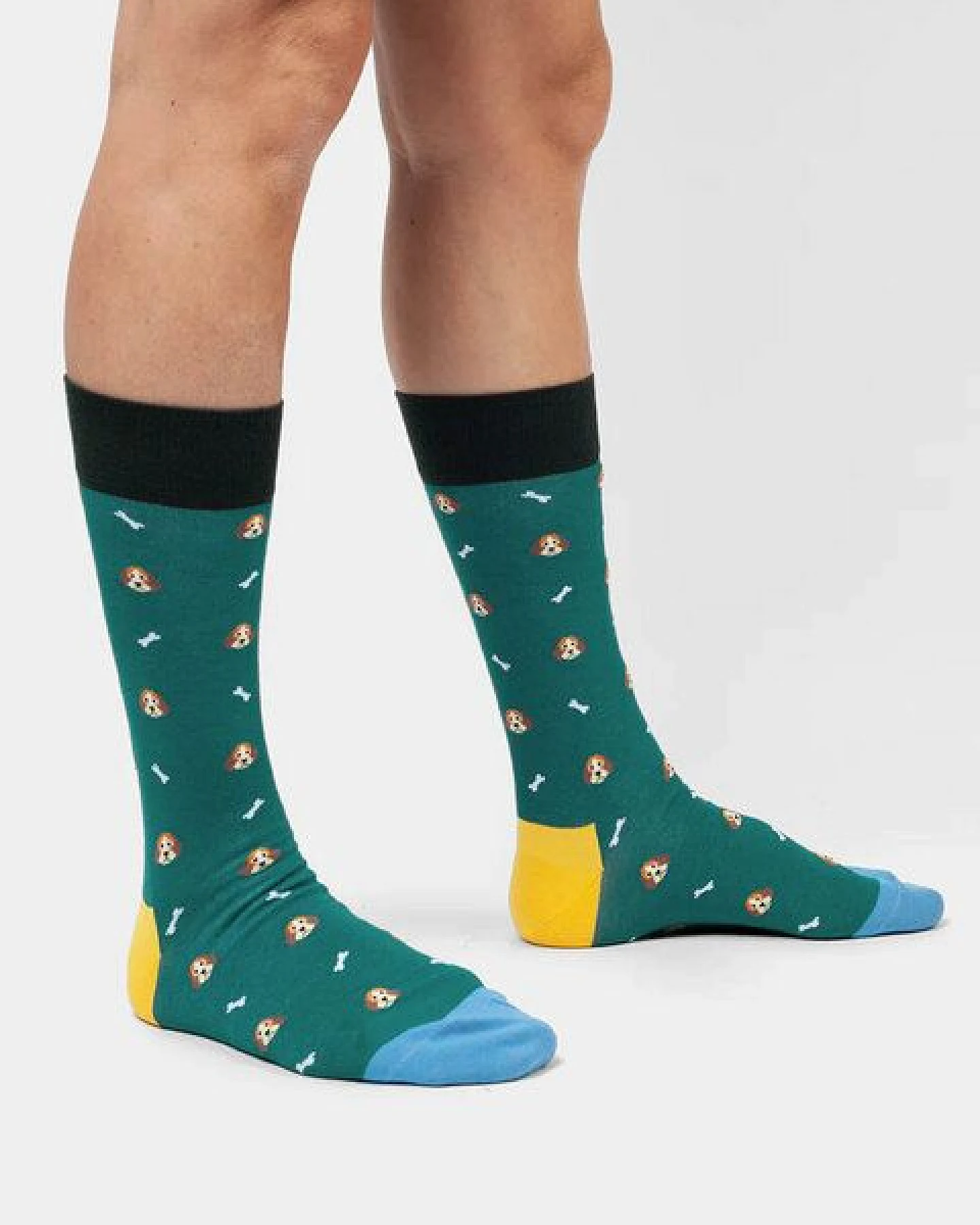 DillySocks Socken Doggo's Fave aus Biobaumwoll-Mix – Ansicht 2