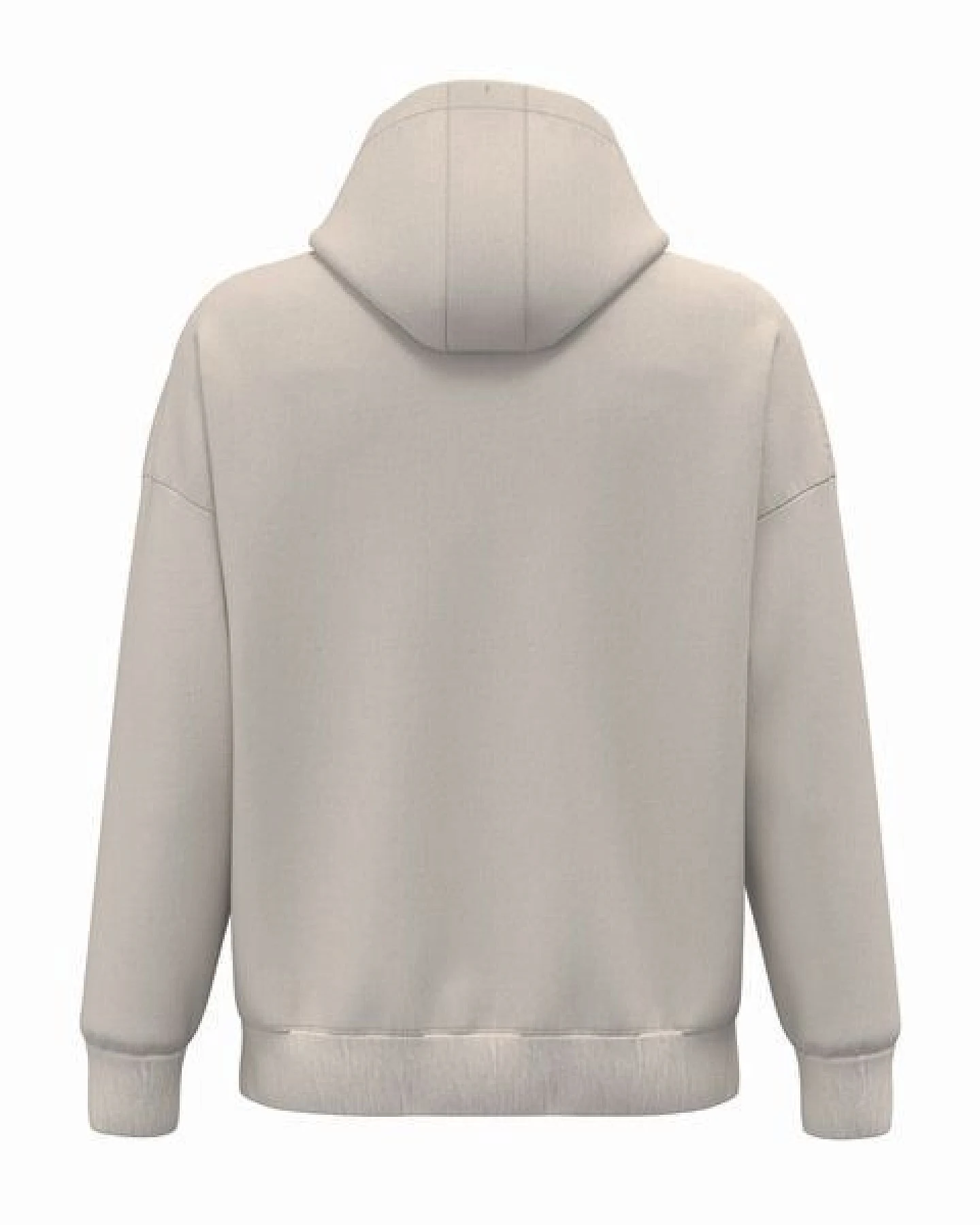 Greenspired Oversize Unisex Hoody aus Bio-Baumwolle und recyceltem Polyester – 400 g/m² – Ansicht 2