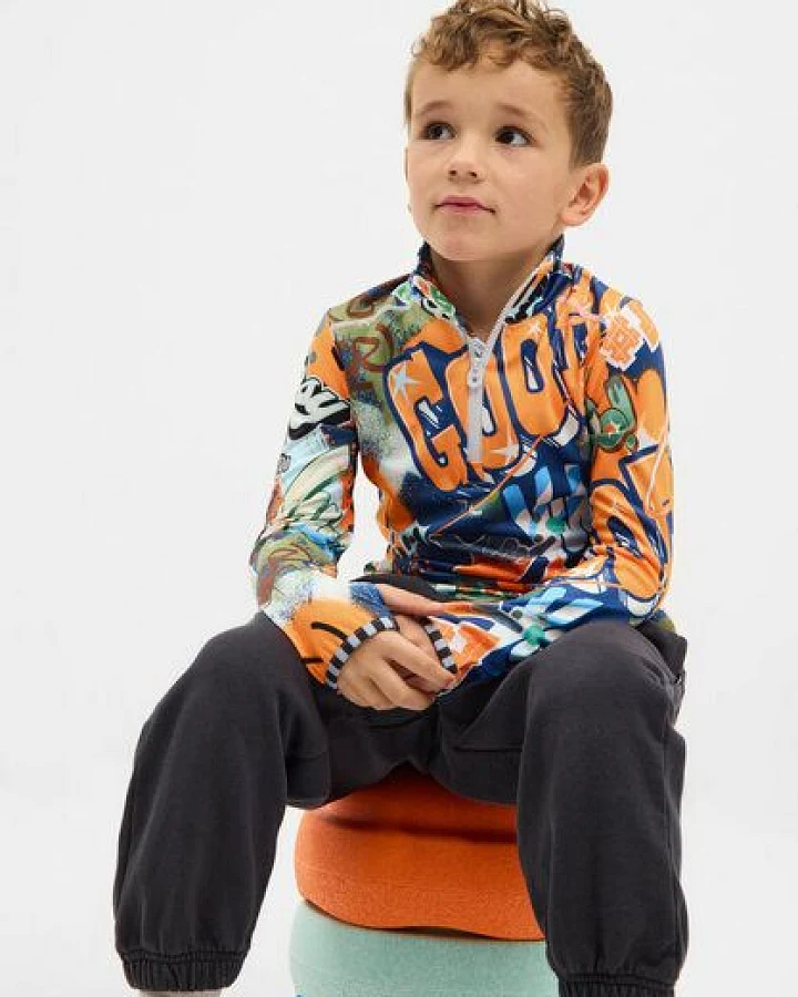 WeeDo Langarmshirt „Cosmo Sprayprint 26“