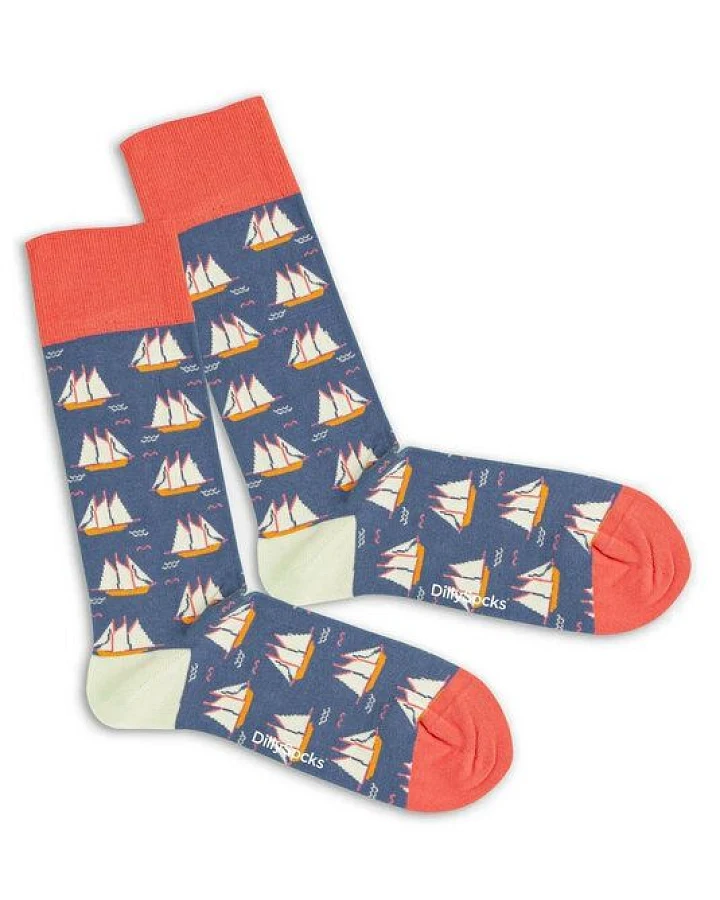 DillySocks Socken Ship Ship Horray aus Biobaumwoll-Mix