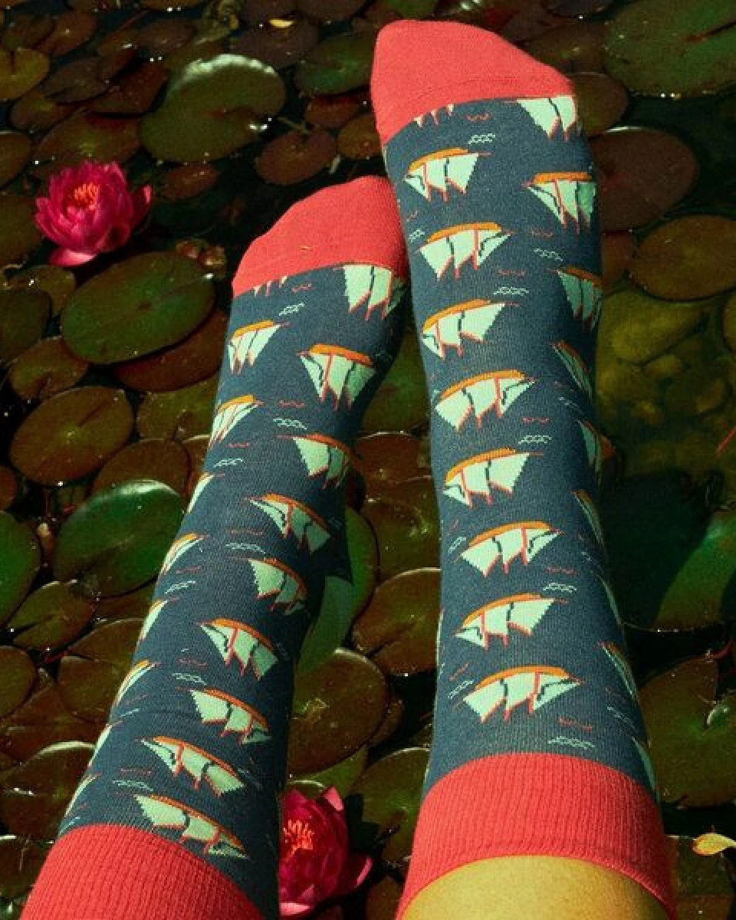 DillySocks Socken Ship Ship Horray aus Biobaumwoll-Mix – Ansicht 3