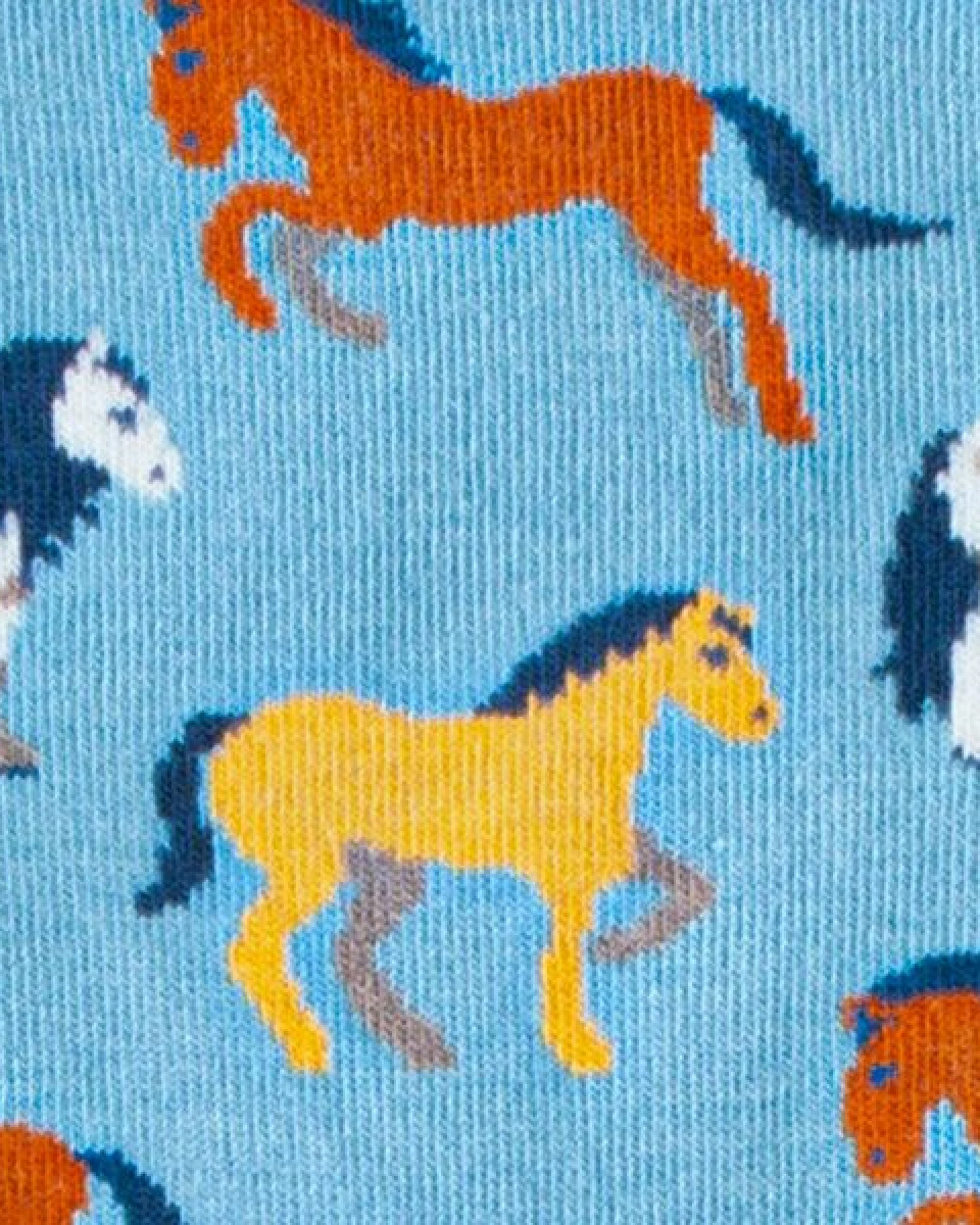 DillySocks Socken Horse Jump aus Biobaumwoll-Mix – Ansicht 2