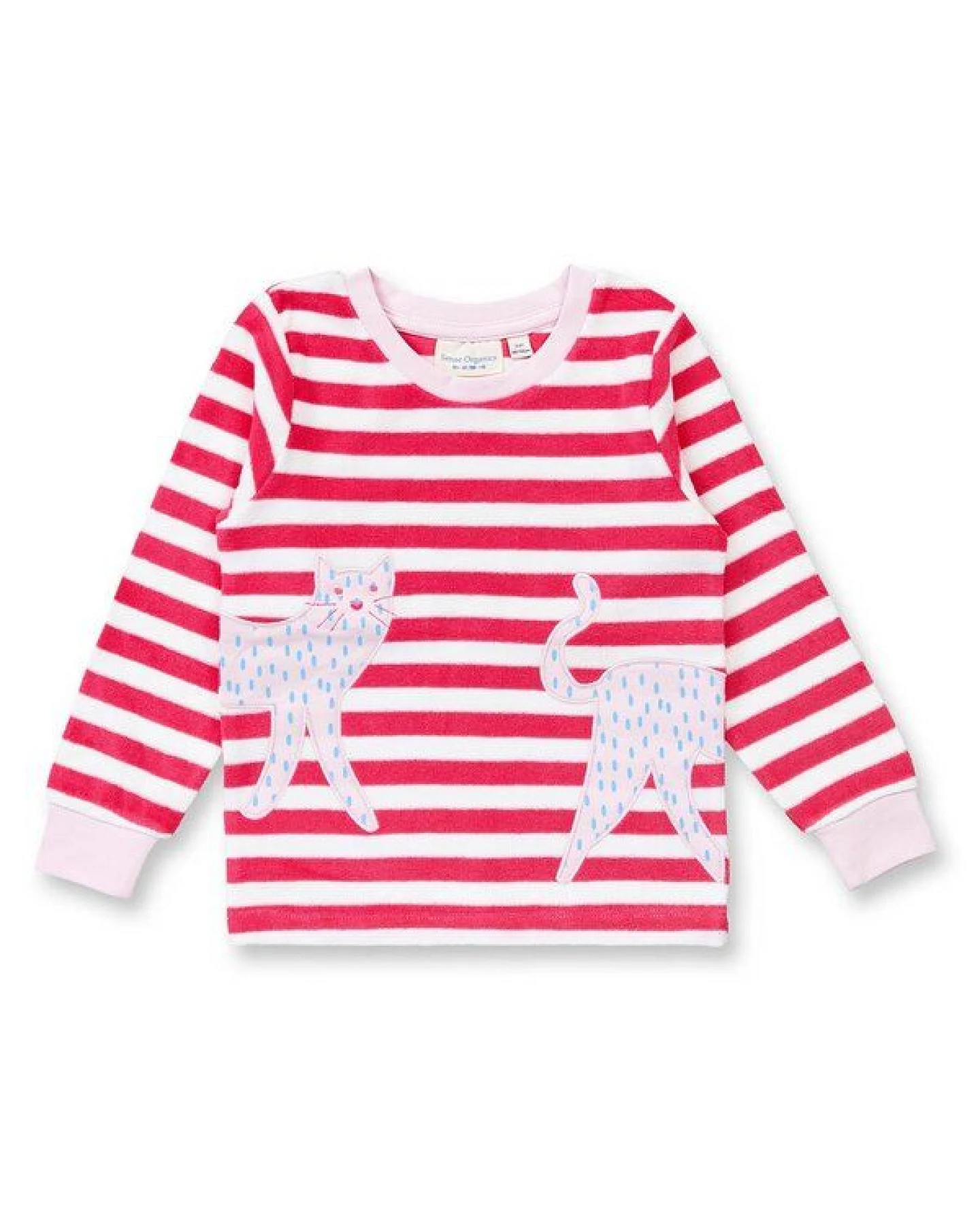 sense-organics Kinder Terry Schlafanzug, Modell LOHN JOHN TERRY – Ansicht 2
