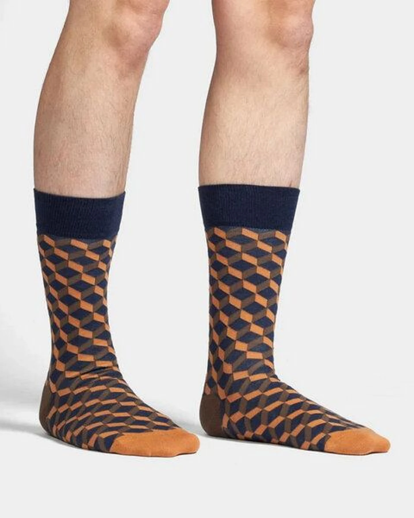 DillySocks Socken Earthy Dice aus Biobaumwoll-Mix – Ansicht 3