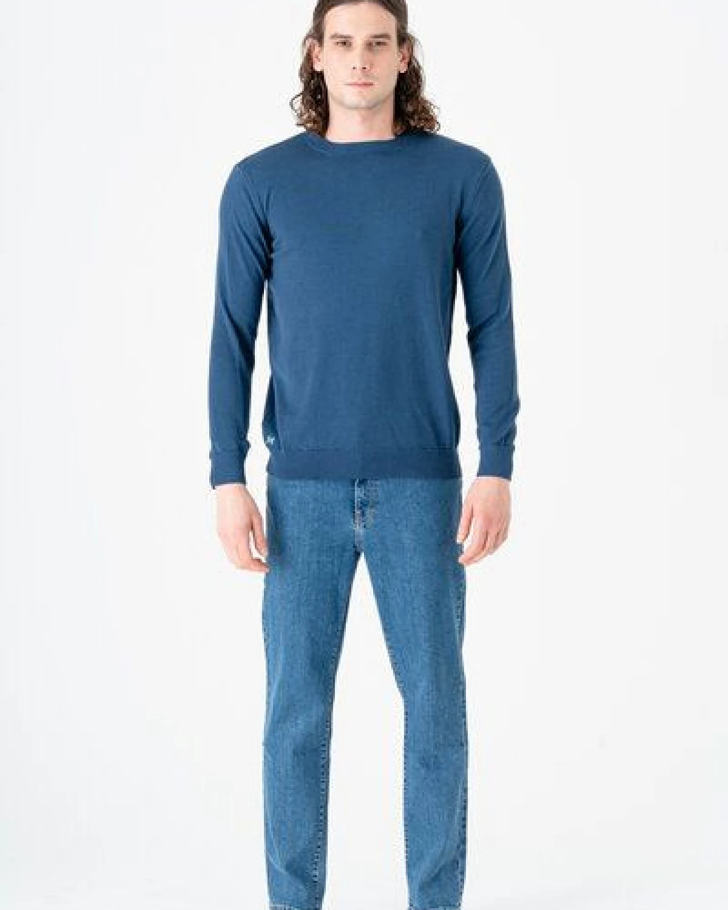 GORG Herren Rundhals-Strickpullover – Ansicht 3