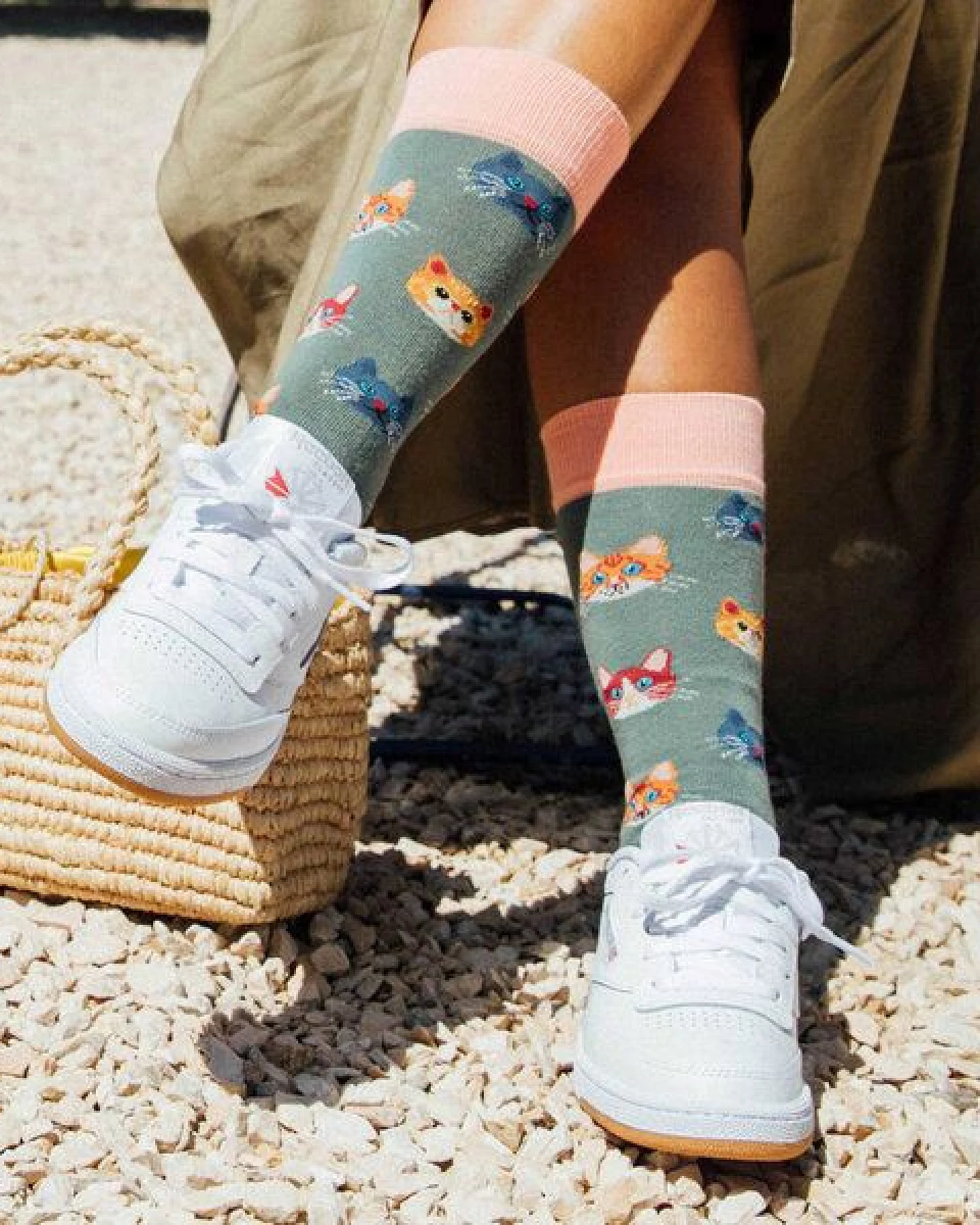 DillySocks Socken Kitten aus Biobaumwoll-Mix – Ansicht 3