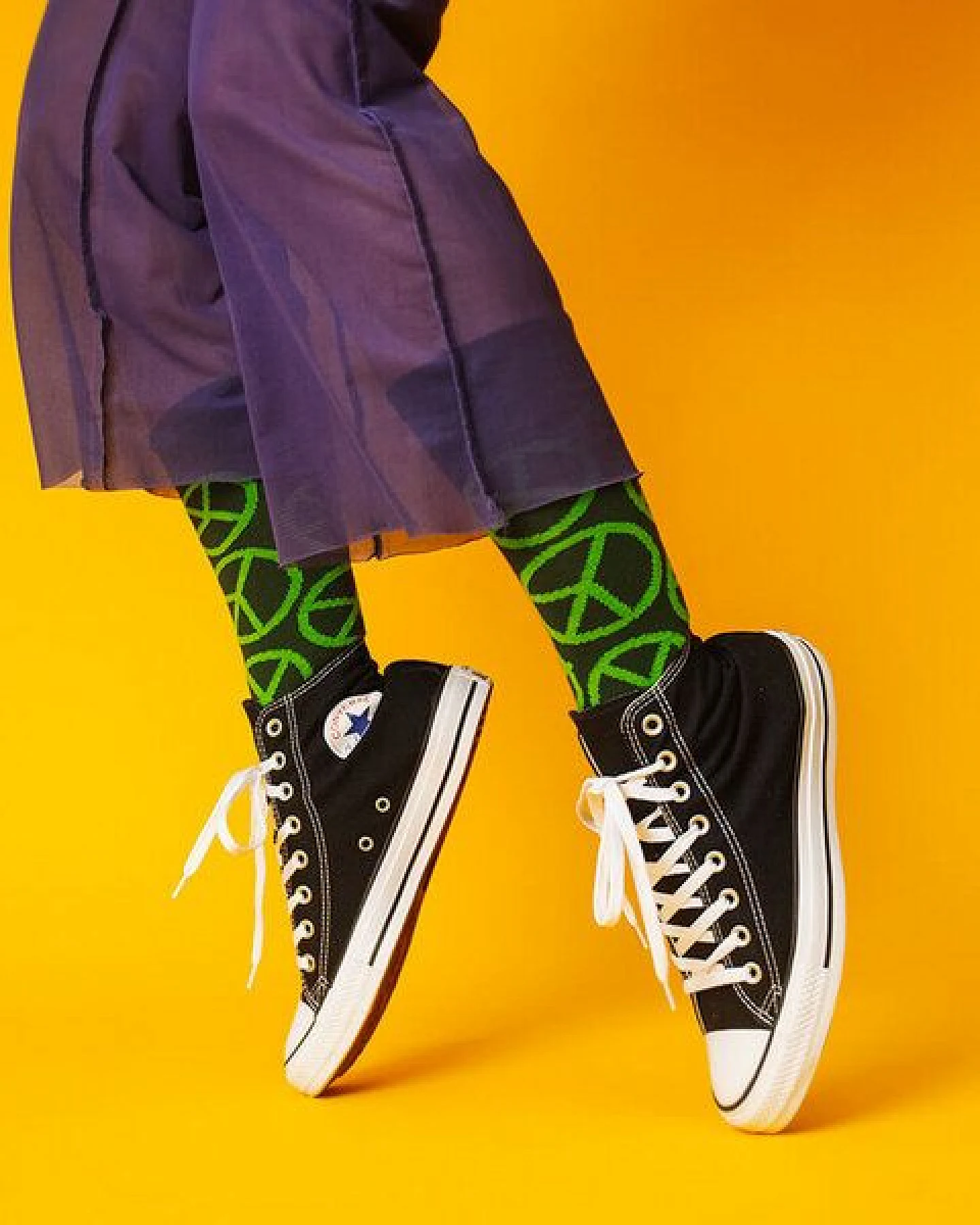 DillySocks Socken Army Of Peace aus Biobaumwoll-Mix – Ansicht 2