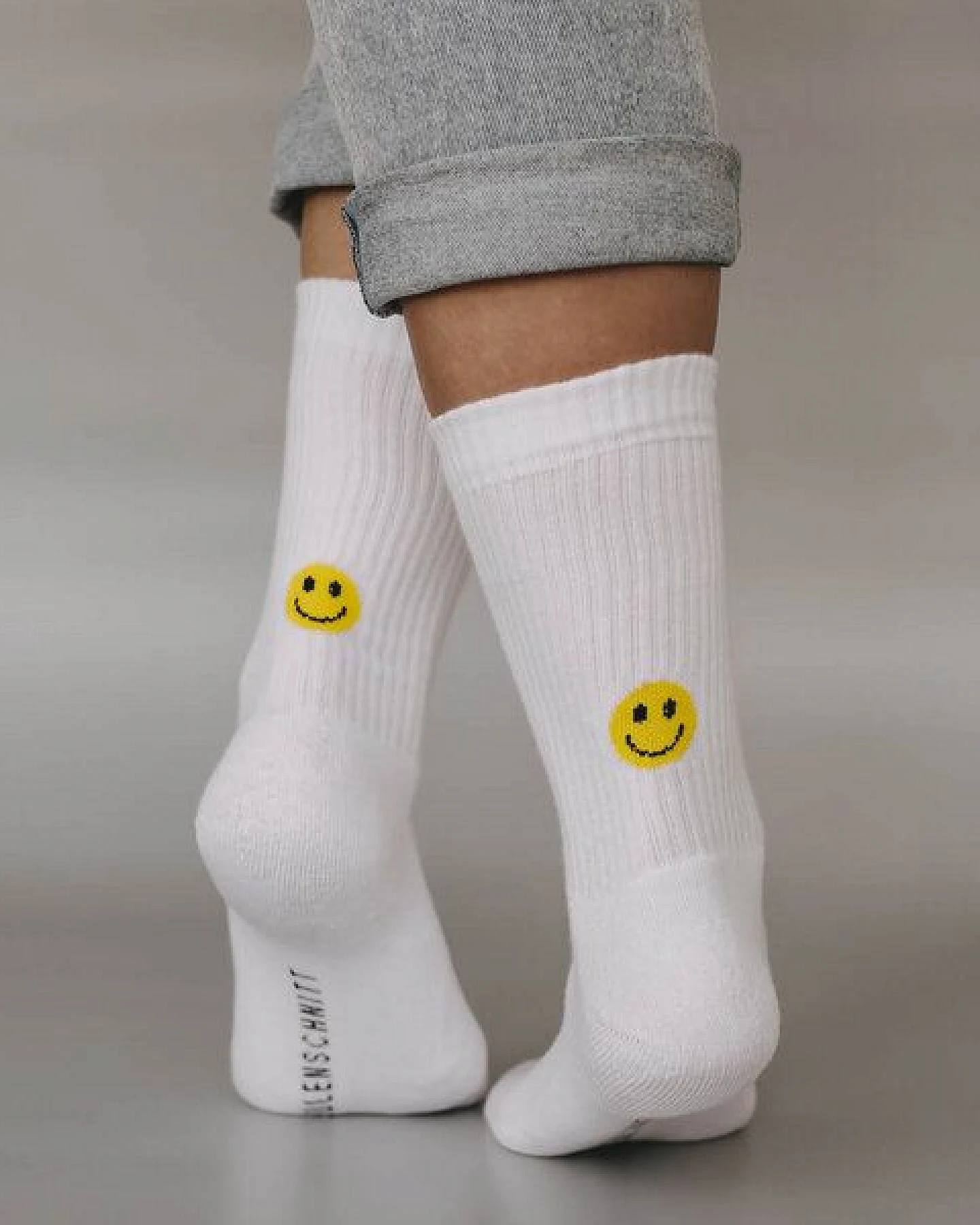 Eulenschnitt Socken mit Spruch aus Biobaumwolle – Ansicht 3