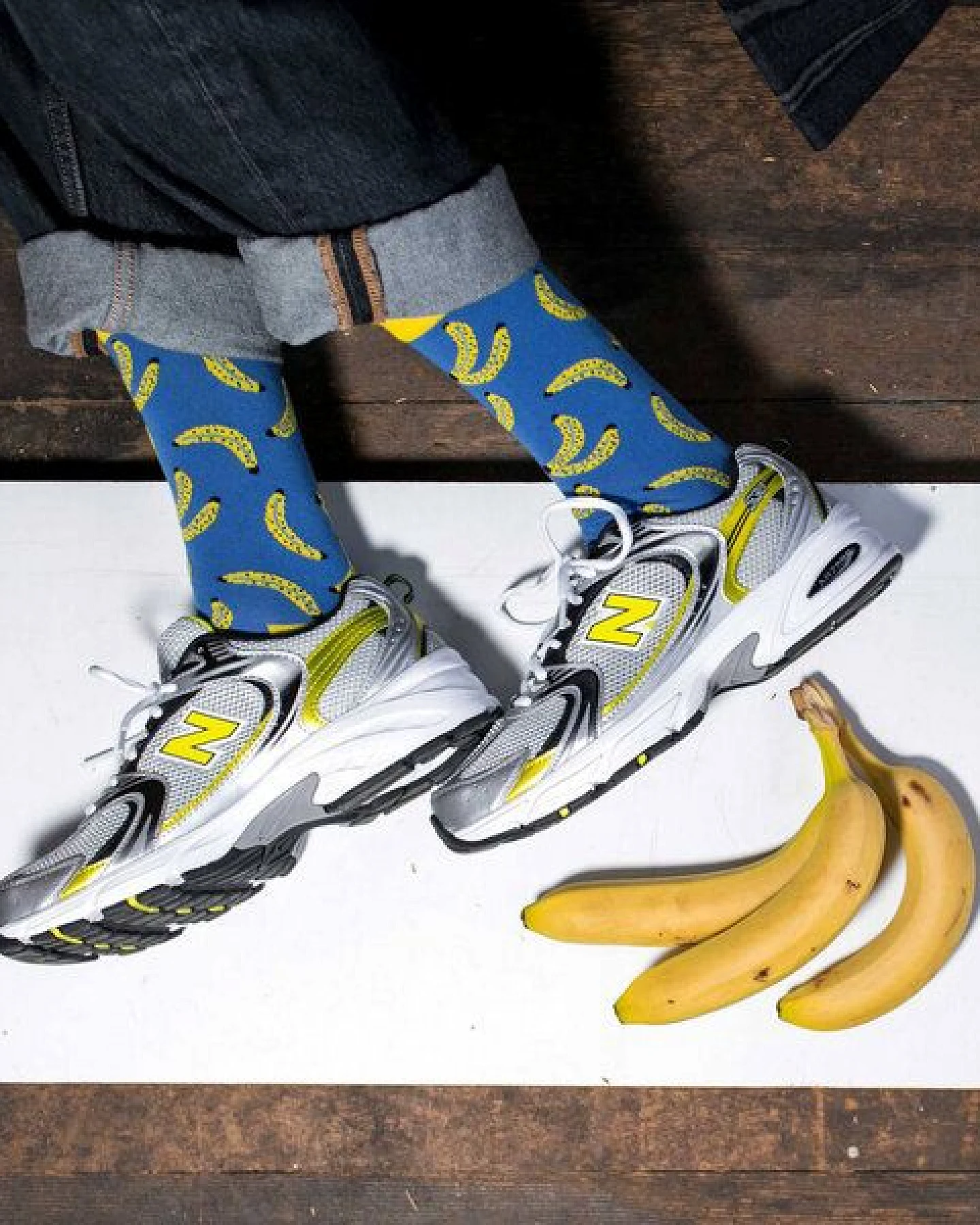 DillySocks Socken Banana Bread aus Biobaumwoll-Mix – Ansicht 3