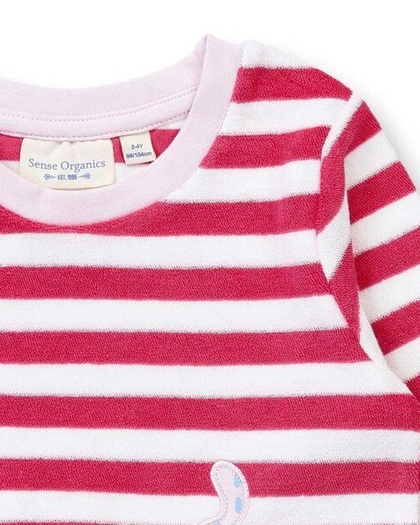 sense-organics Kinder Terry Schlafanzug, Modell LOHN JOHN TERRY – Ansicht 3