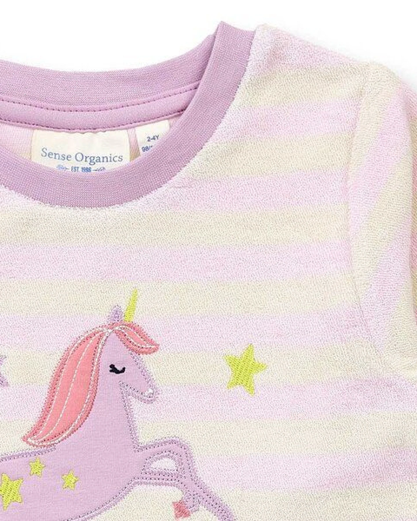 sense-organics Kinder Terry Schlafanzug, Modell LOHN JOHN TERRY – Ansicht 3