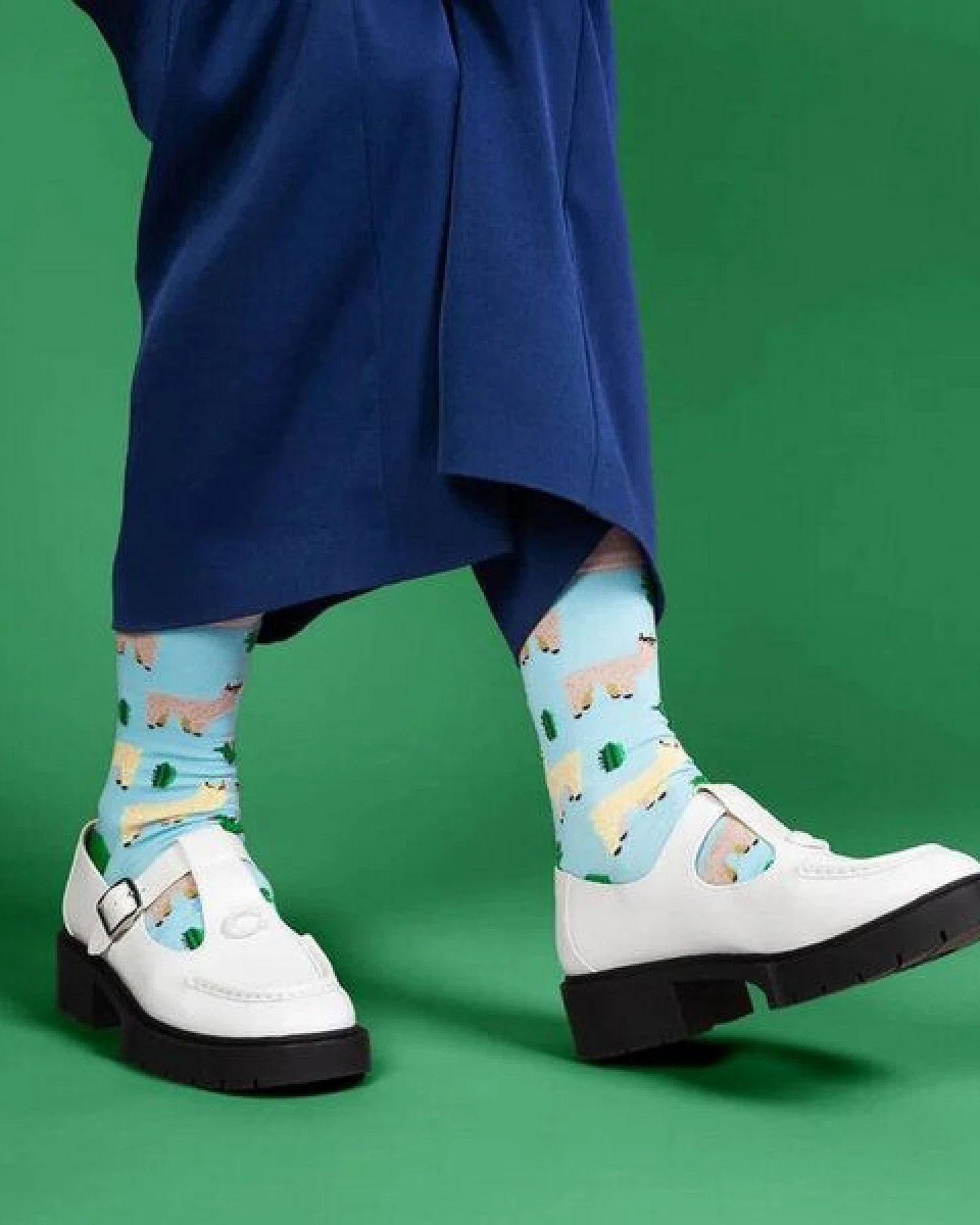 DillySocks Socken Alpaca Gang aus Biobaumwoll-Mix – Ansicht 4