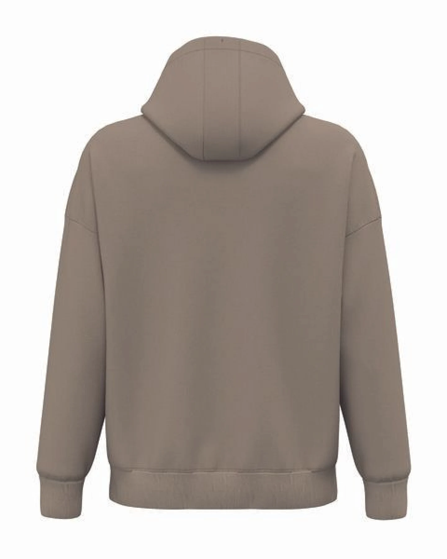 Greenspired Oversize Unisex Hoody aus Bio-Baumwolle und recyceltem Polyester – 400 g/m² – Ansicht 2