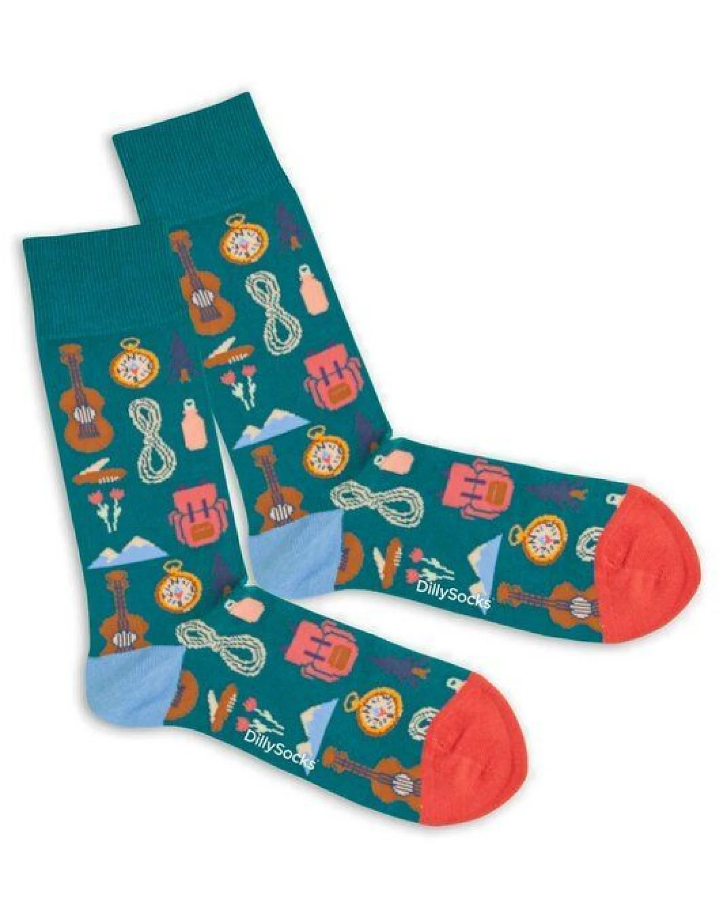DillySocks Socken Adventure Funny aus Biobaumwoll-Mix – Ansicht 3